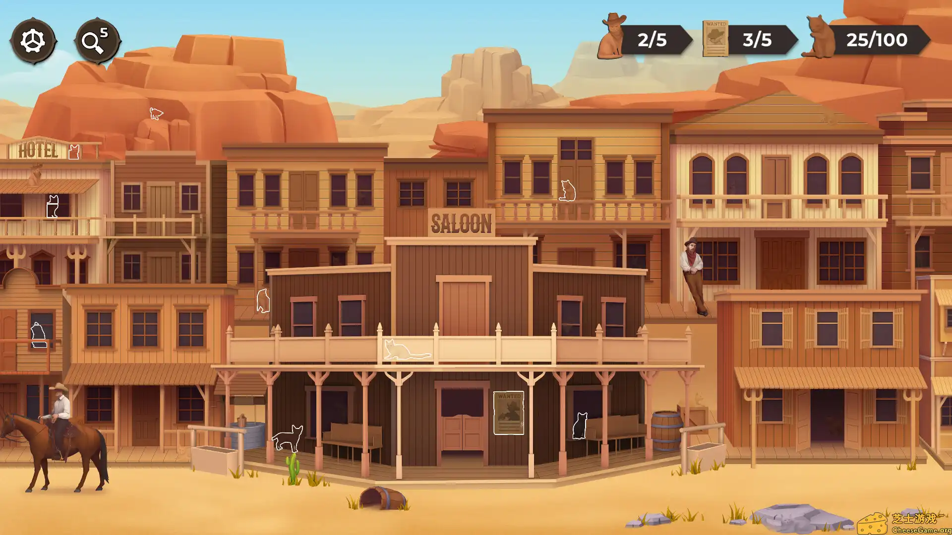 [PC]猫猫找猫猫/Cat Search In The Wild West