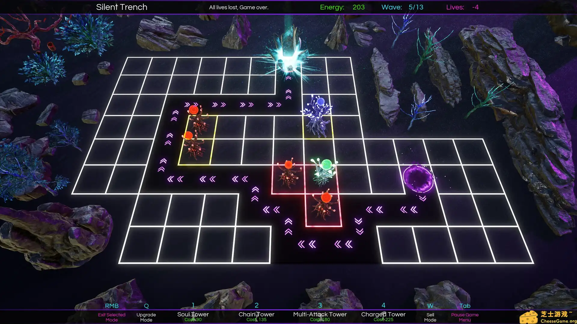 [PC]太空自然攻击塔防御/Space Nature Attack Tower Defense