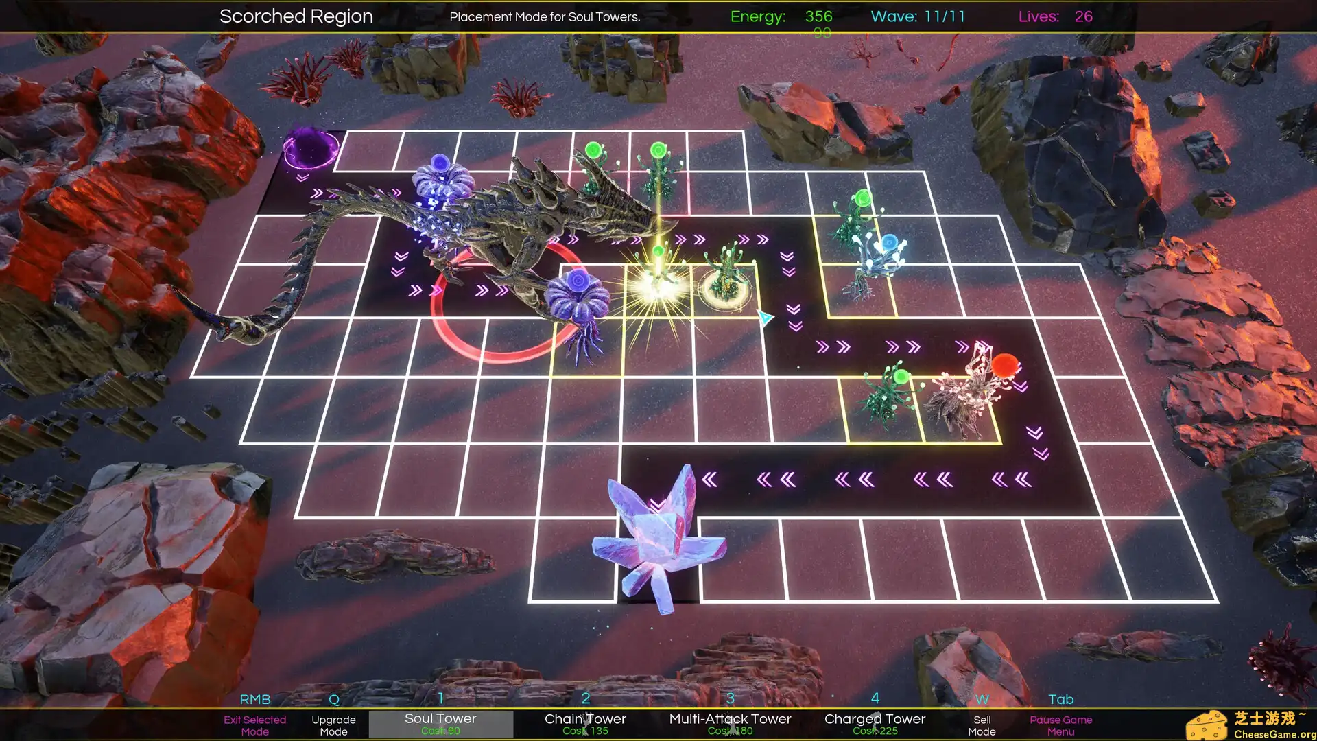 [PC]太空自然攻击塔防御/Space Nature Attack Tower Defense