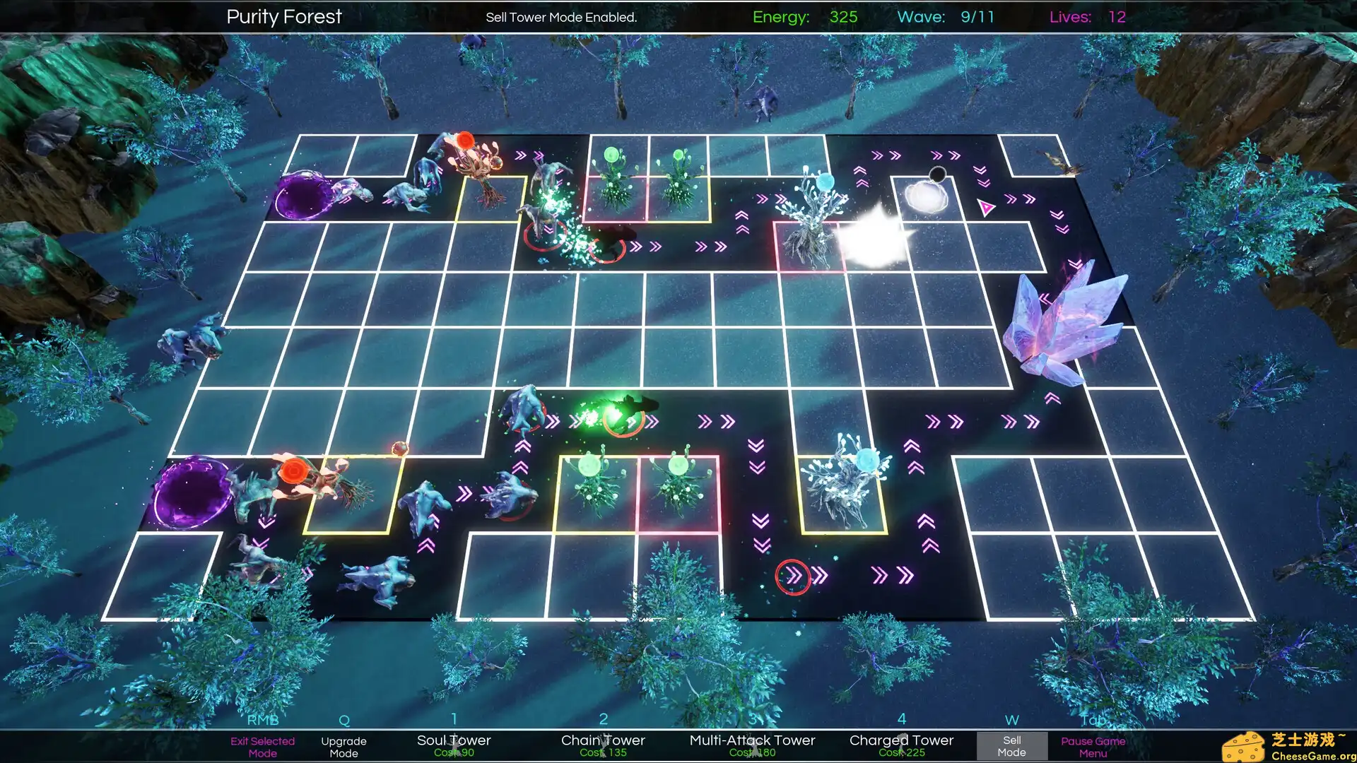 [PC]太空自然攻击塔防御/Space Nature Attack Tower Defense