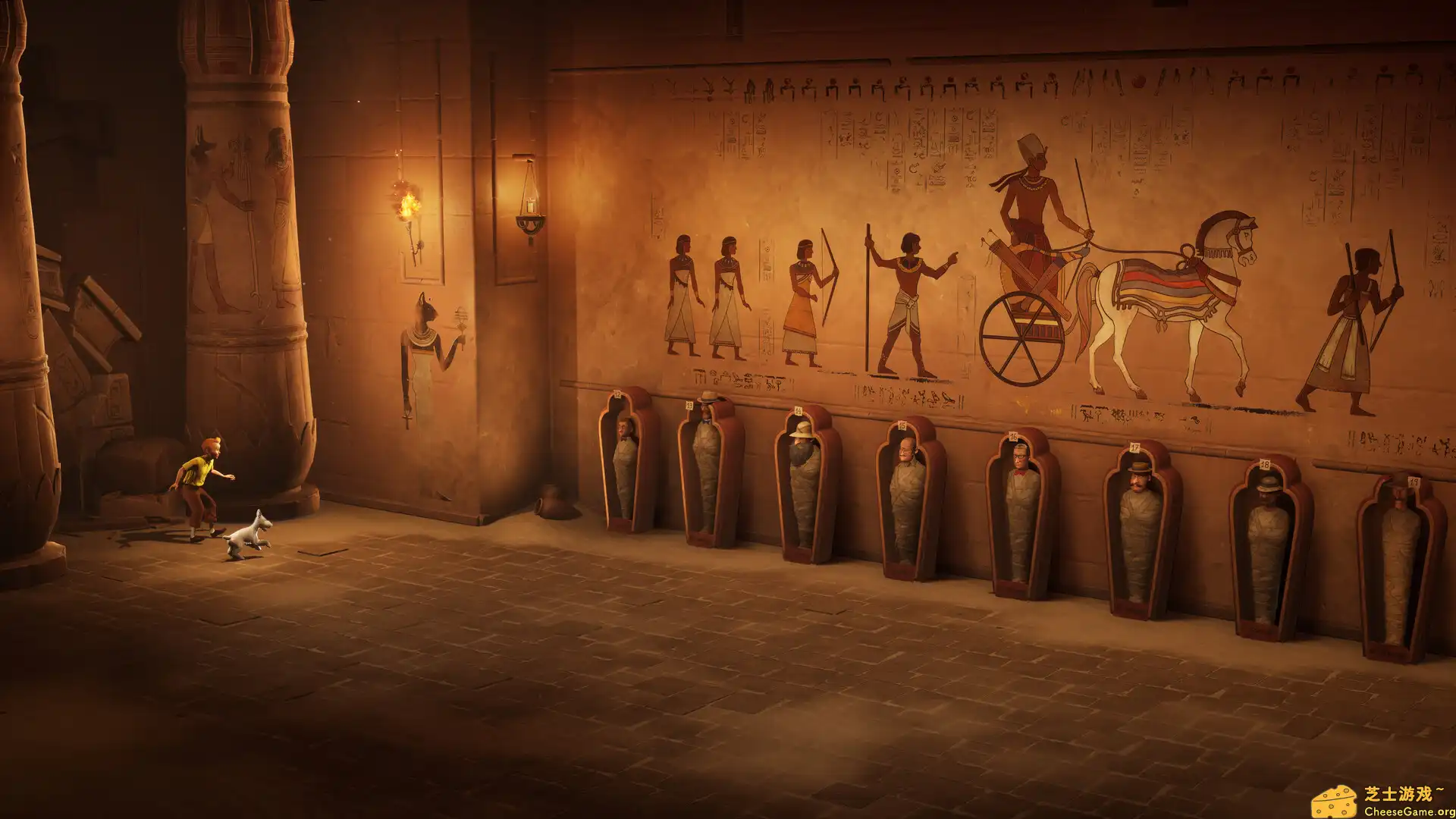 [PC]丁丁历险记：法老的雪茄/Tintin Reporter - Cigars of the Pharaoh