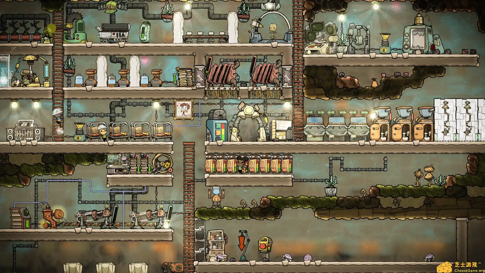 [PC]缺氧：眼冒金星/Oxygen Not Included/支持网络联机