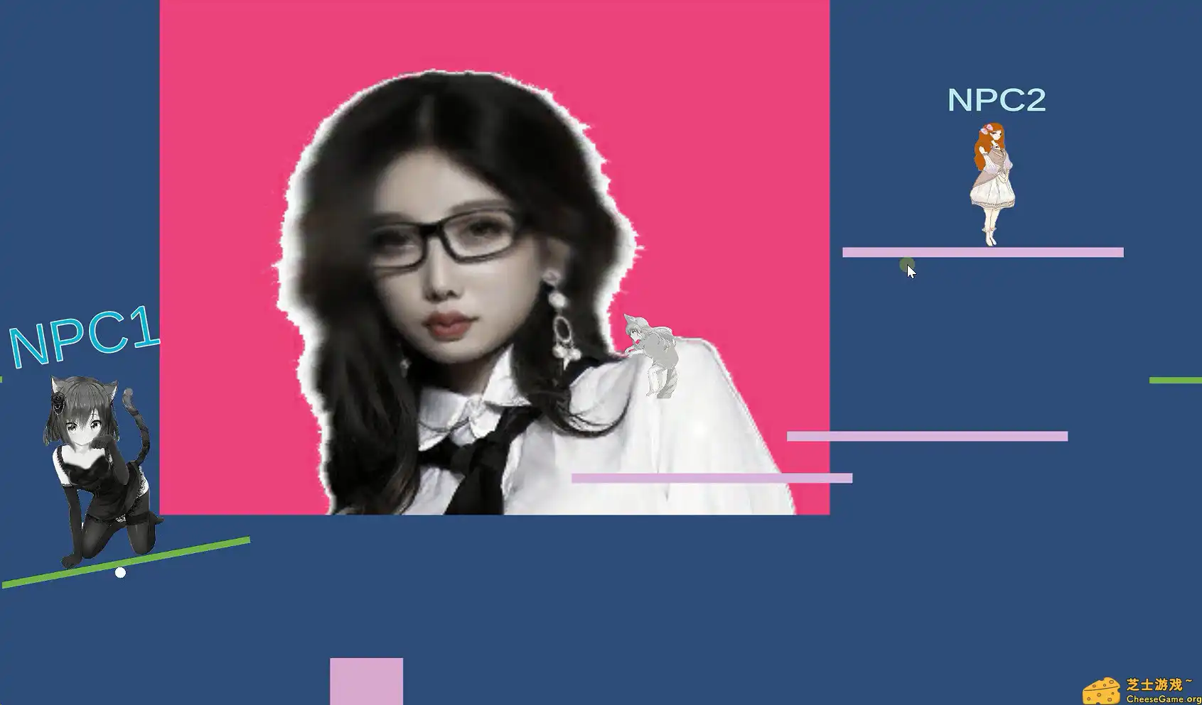 [PC]把一个NPC丢给另一个/Drop one NPC to another