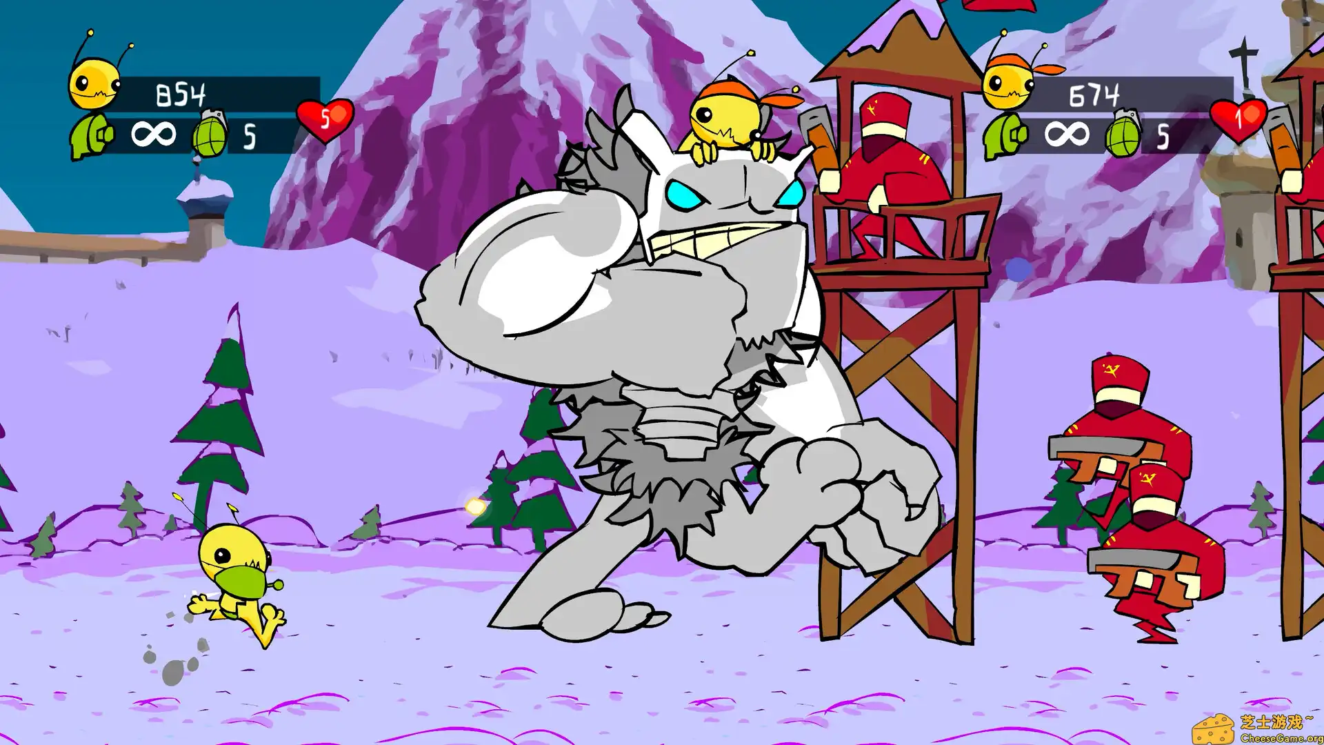 [PC]外星原人HD版/Alien Hominid HD