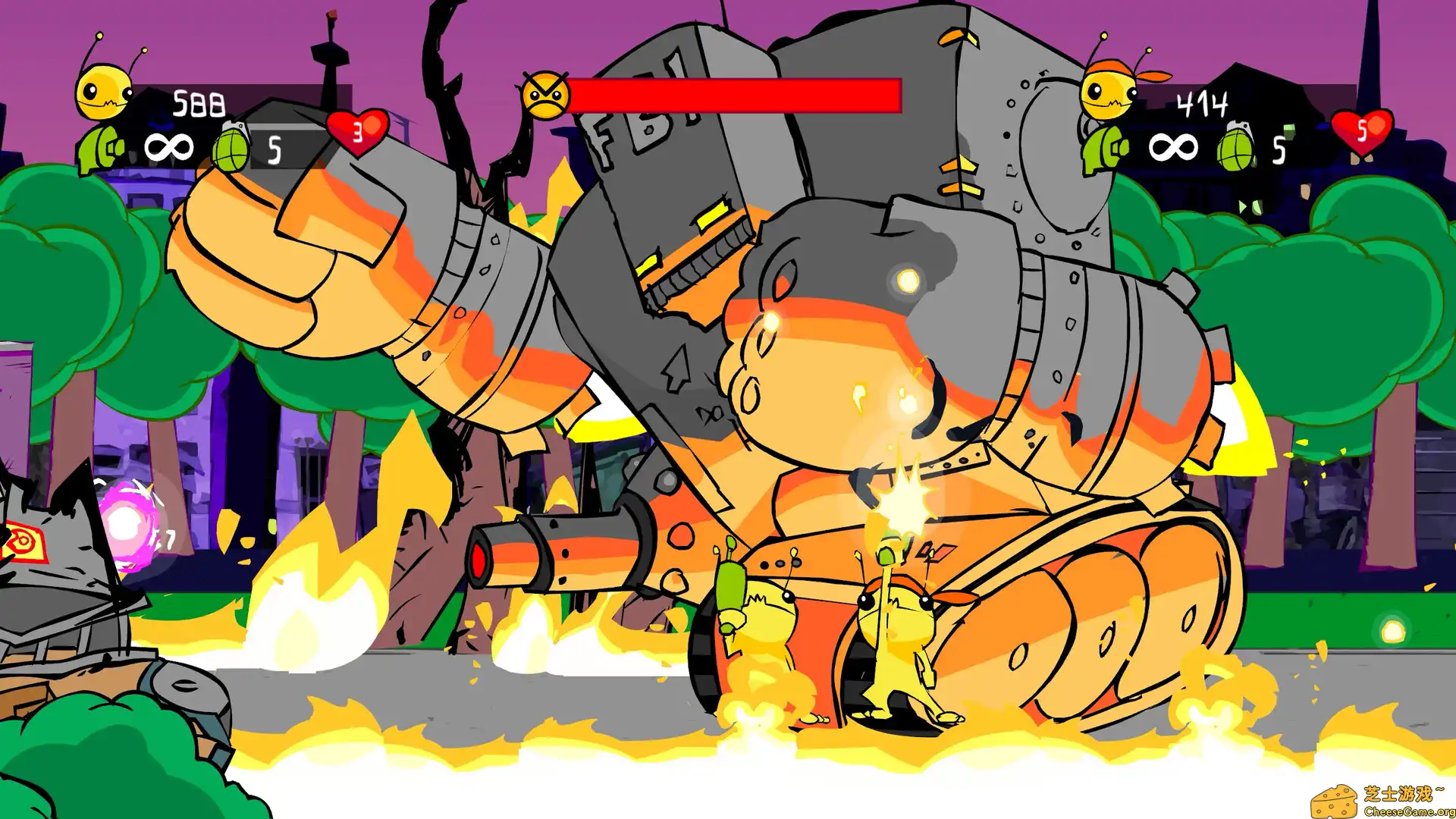 [PC]外星原人HD版/Alien Hominid HD