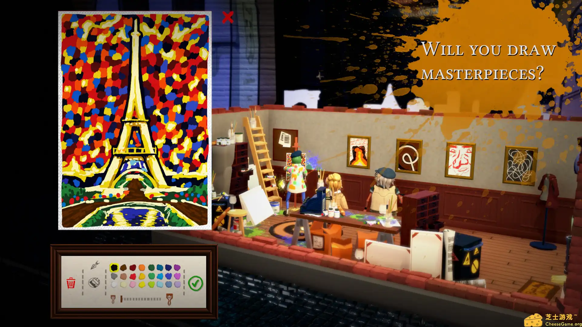 [PC]饥饿派画家/Passpartout: The Starving Artist