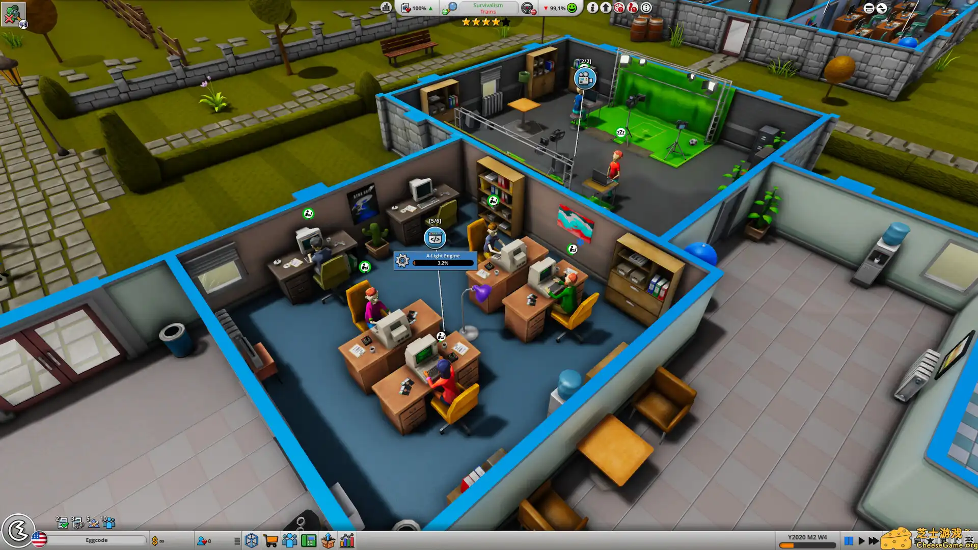 [PC]疯狂游戏大亨2/Mad Games Tycoon 2/支持网络联机