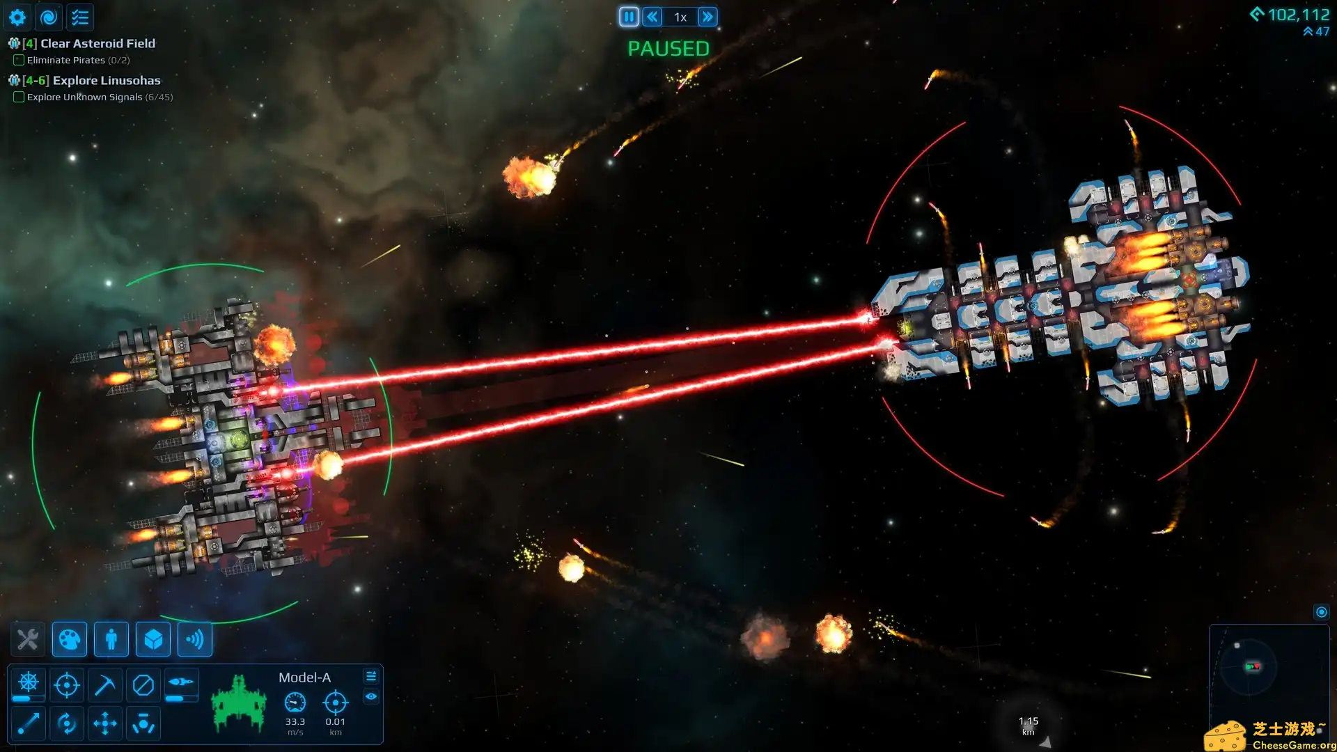 [PC]Cosmoteer: 星舰设计师/Cosmoteer: Starship Architect & Commander/支持网络联机