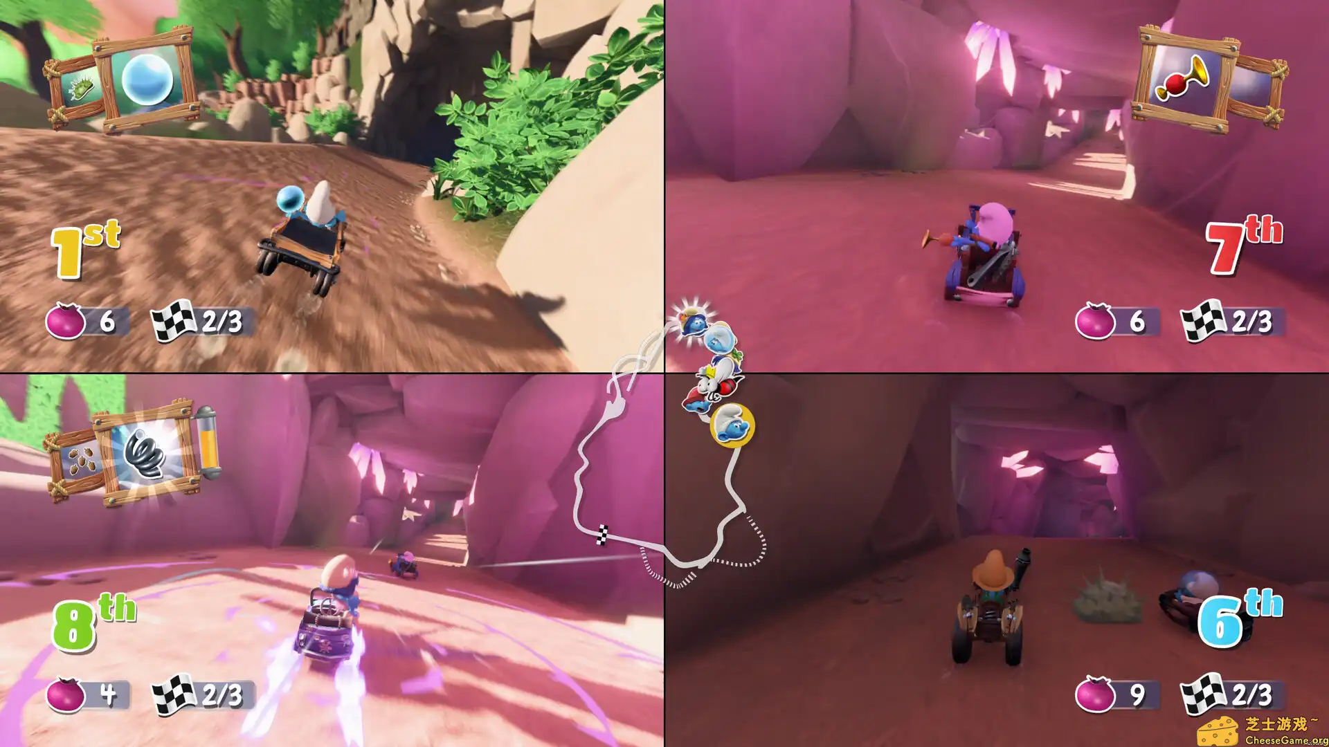 [PC]蓝精灵卡丁车/Smurfs Kart