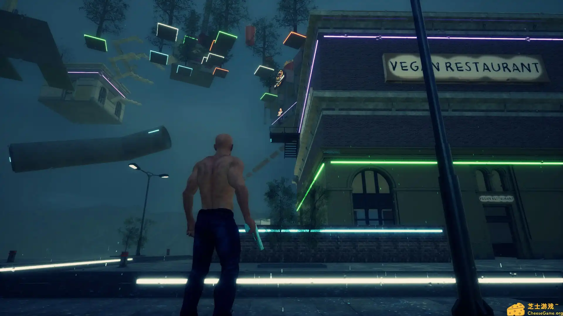 [PC]秃头男子攀登/Bald Man Climbs Up