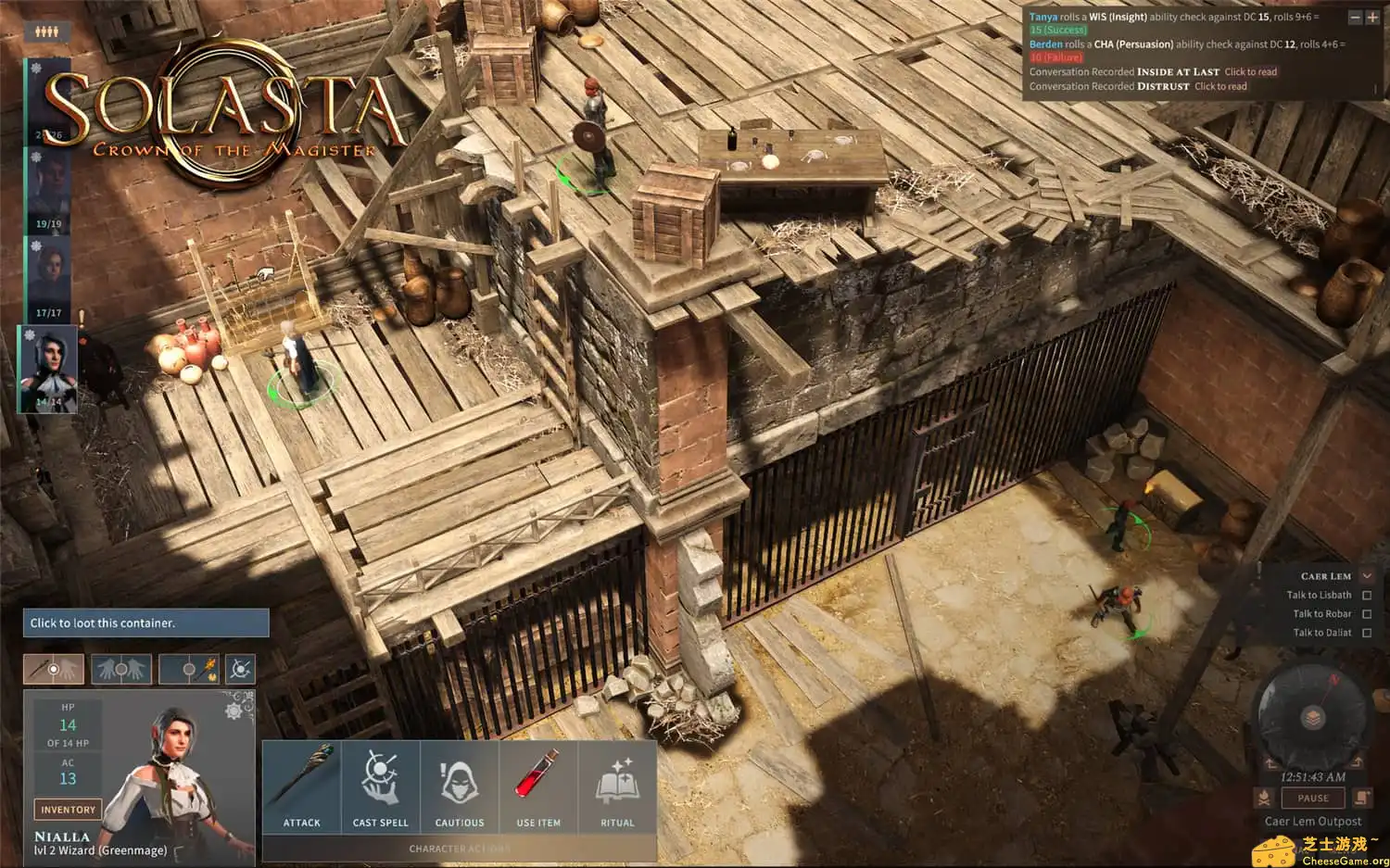 [PC]索拉斯塔：法师之冠/Solasta: Crown of the Magister/支持网络联机