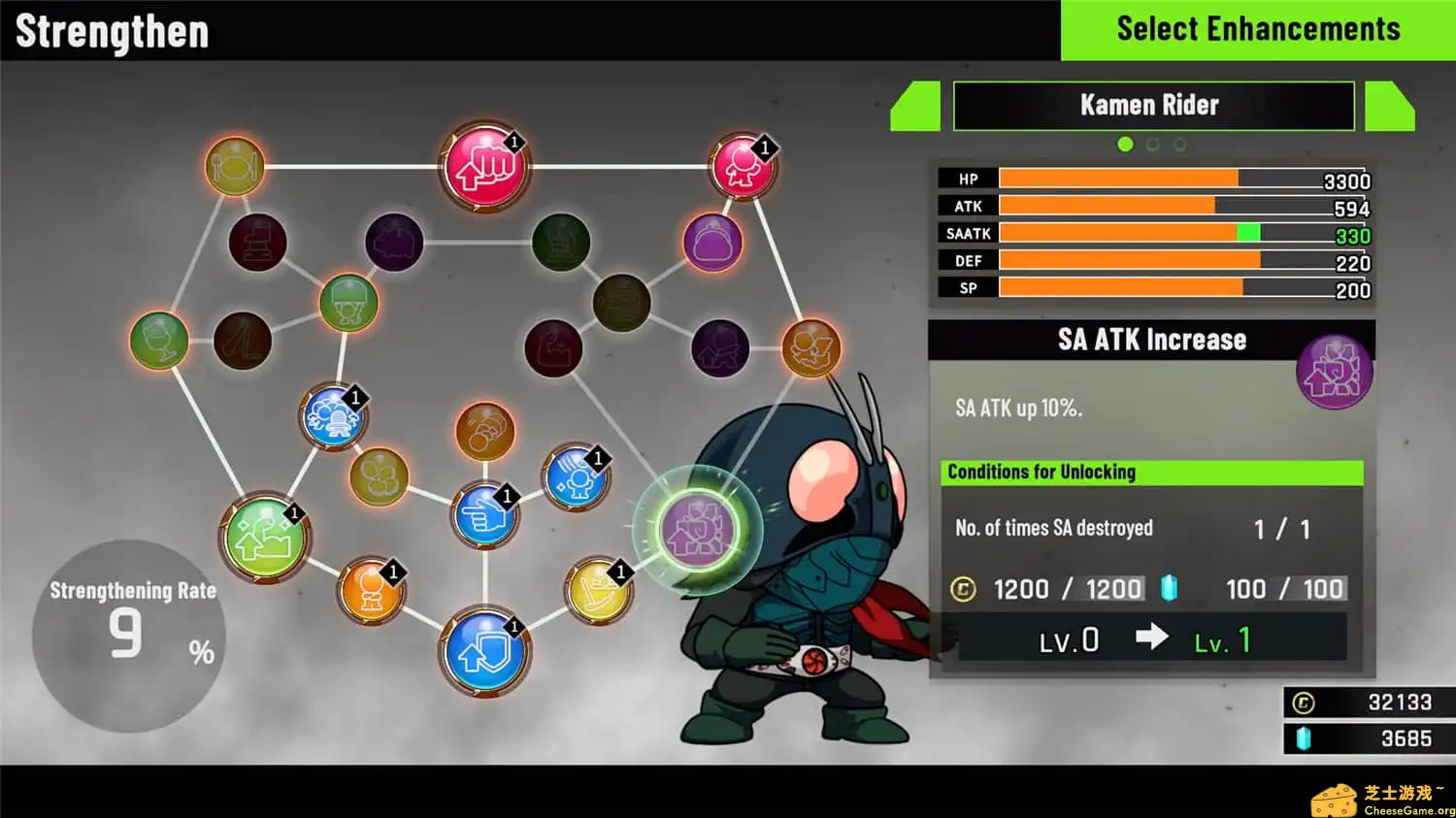 [PC]SD 新·假面骑士 乱舞/SD Shin Kamen Rider Rumble