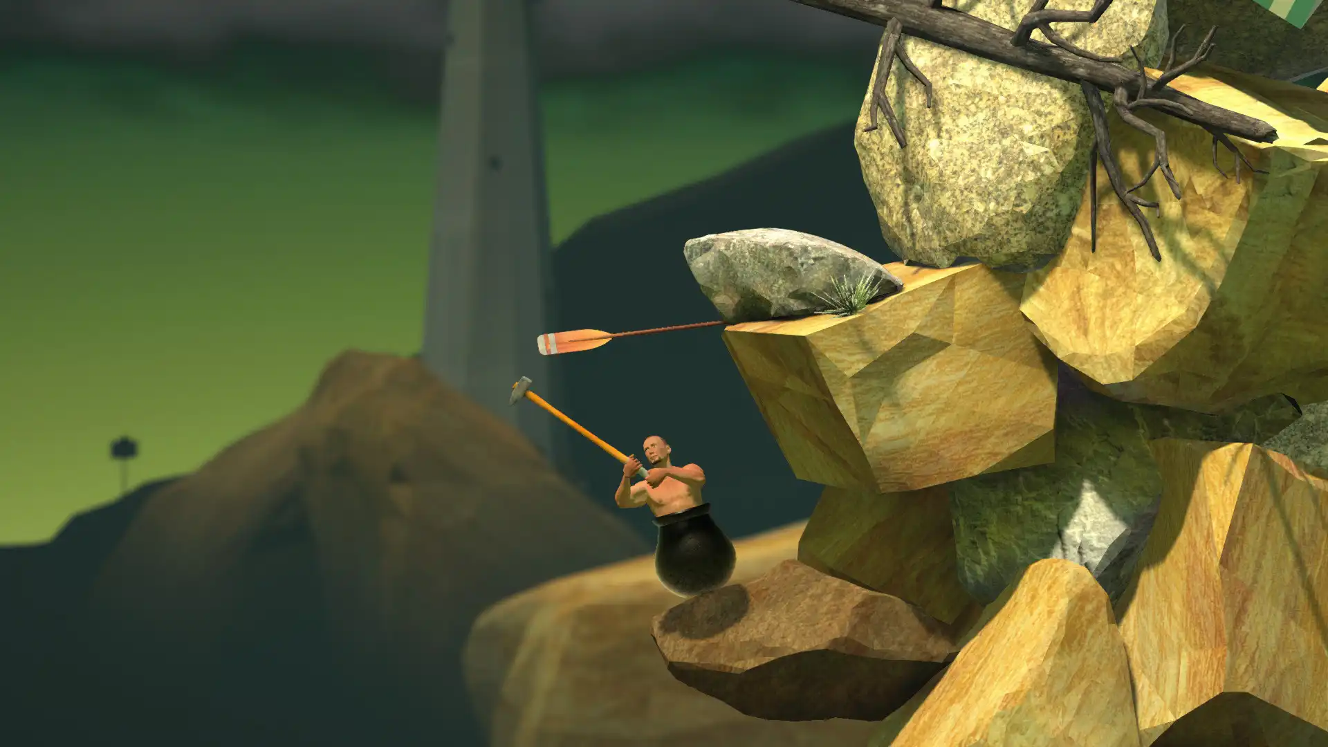 图片[3]-[PC]掘地求升/和班尼特福迪一起攻克难关/Getting Over It with Bennett Foddy