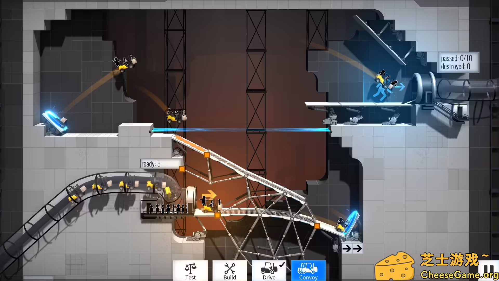 图片[1] [PC]桥梁工程师传送门/Bridge Constructor Portal | 学习版单机游戏免费下载