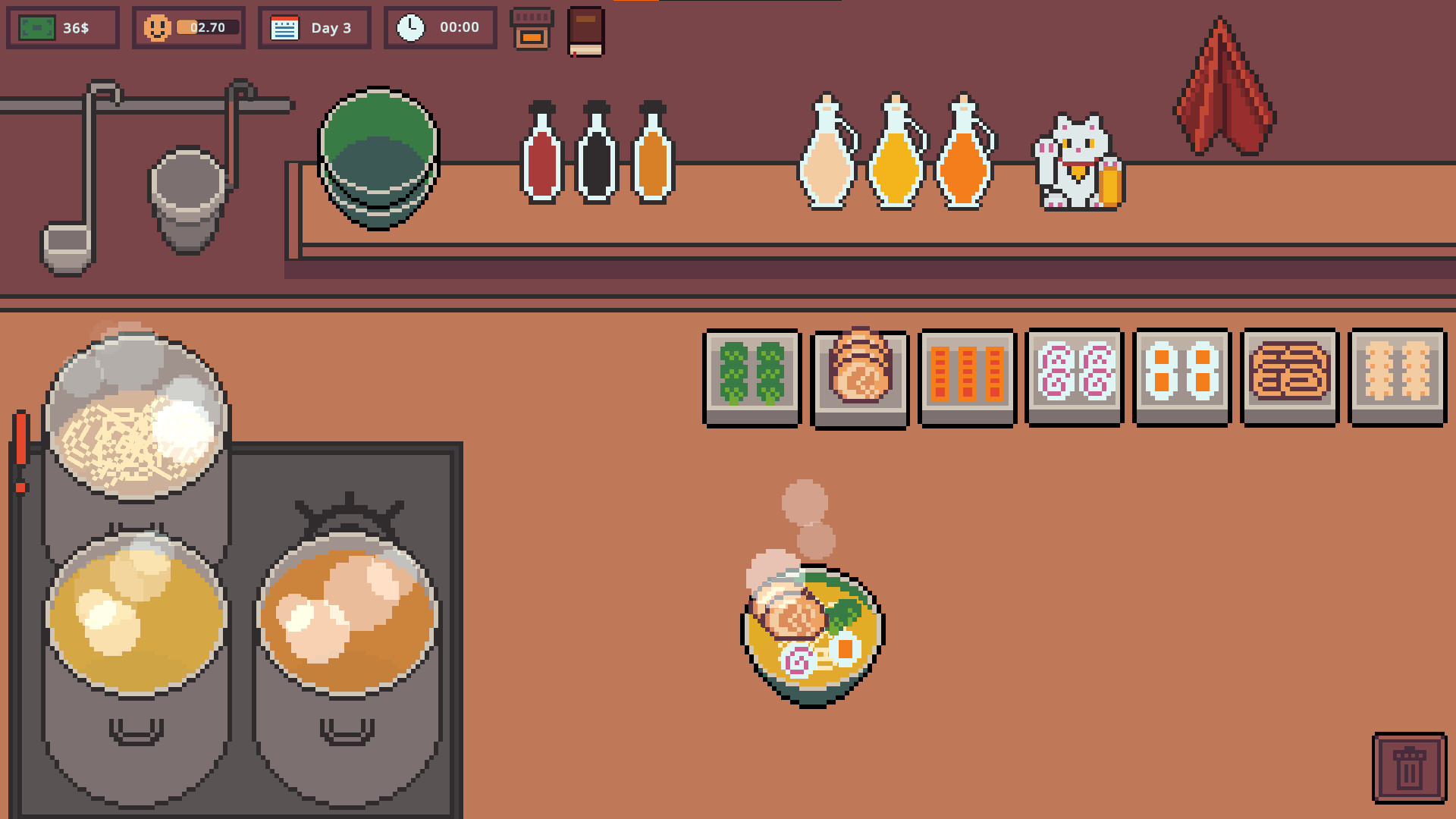 图片[4] [PC]午夜拉面店/Midnight Ramen Shop | 游戏截图