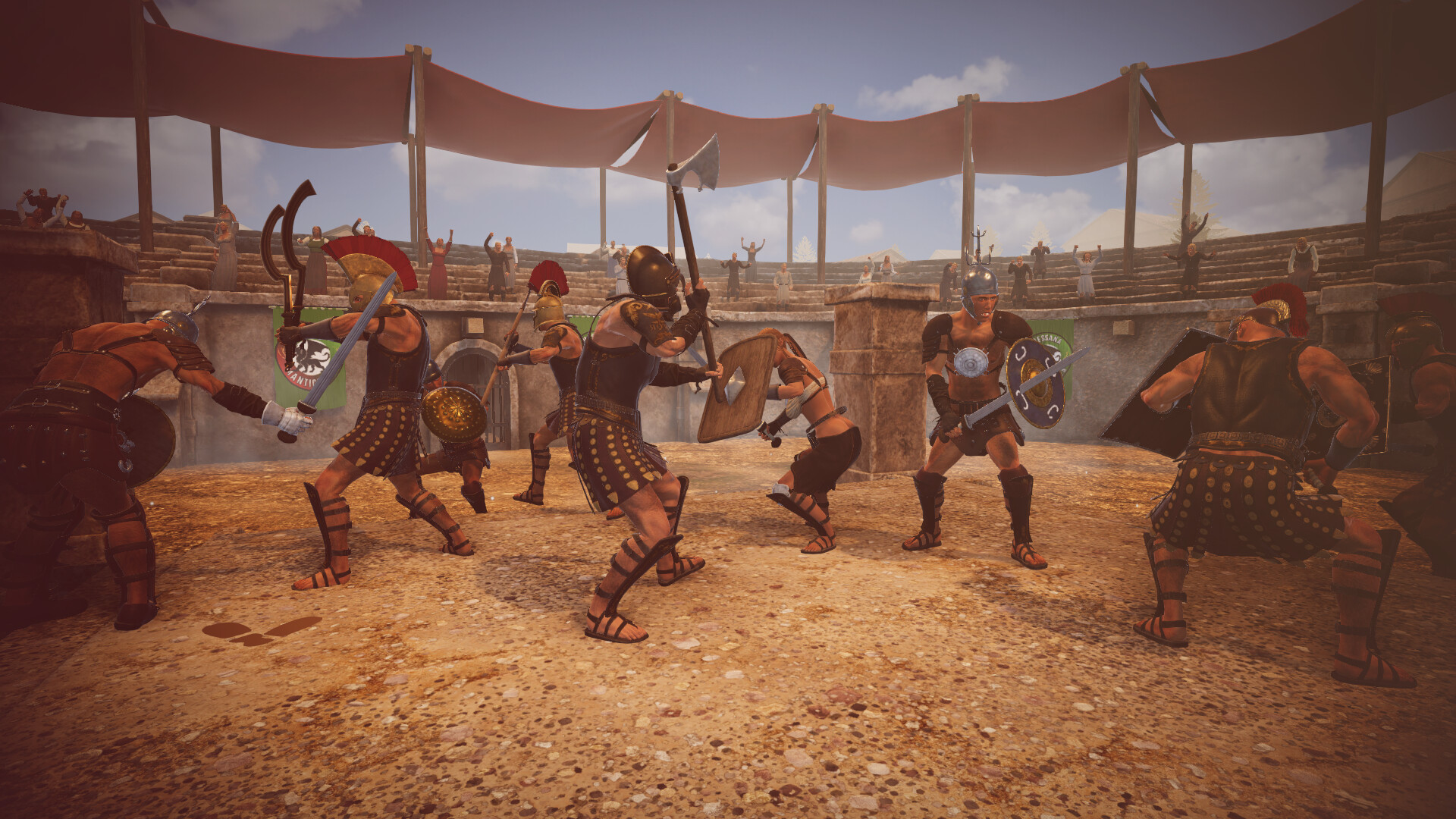 图片[3] [PC]伟大角斗士学院：角斗士管理模拟器/Ludus Magnatus: Gladiator Manager Simulator | 游戏截图