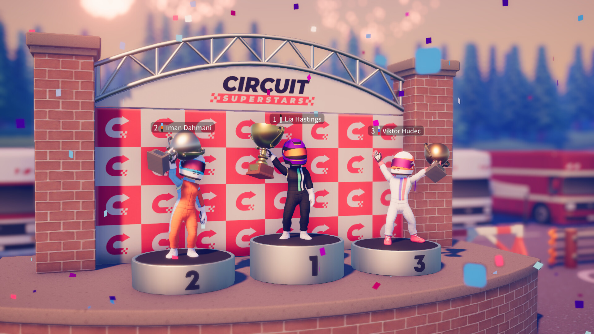 图片[3] [PC]环道巨星/巡回赛超级明星/Circuit Superstars/支持网络联机 | 游戏截图