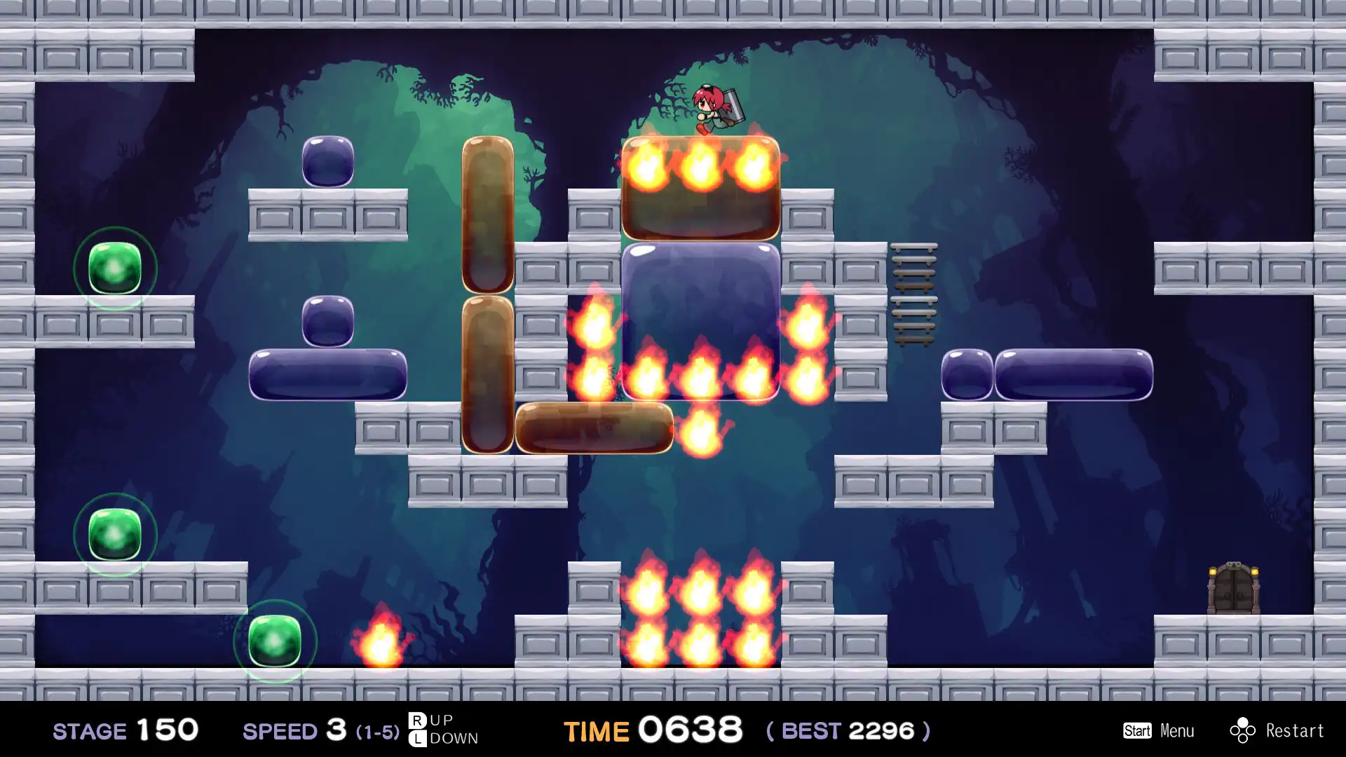图片[2] [PC]粉碎谜题：锤子先生/Crash Puzzle Hammer-San | 游戏截图