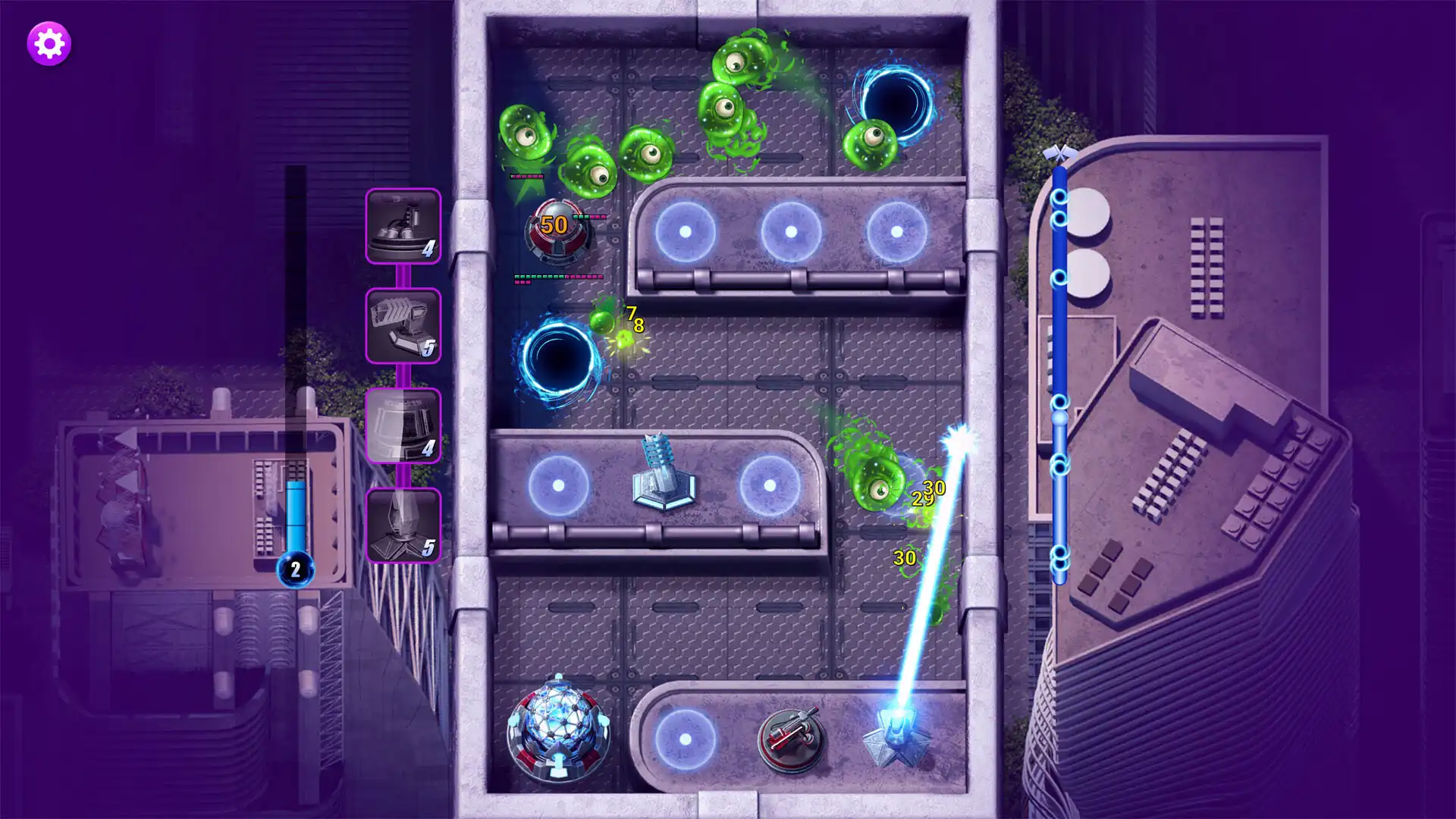 图片[2]-[PC]三维弹球塔防版/Bumper Blitz TD