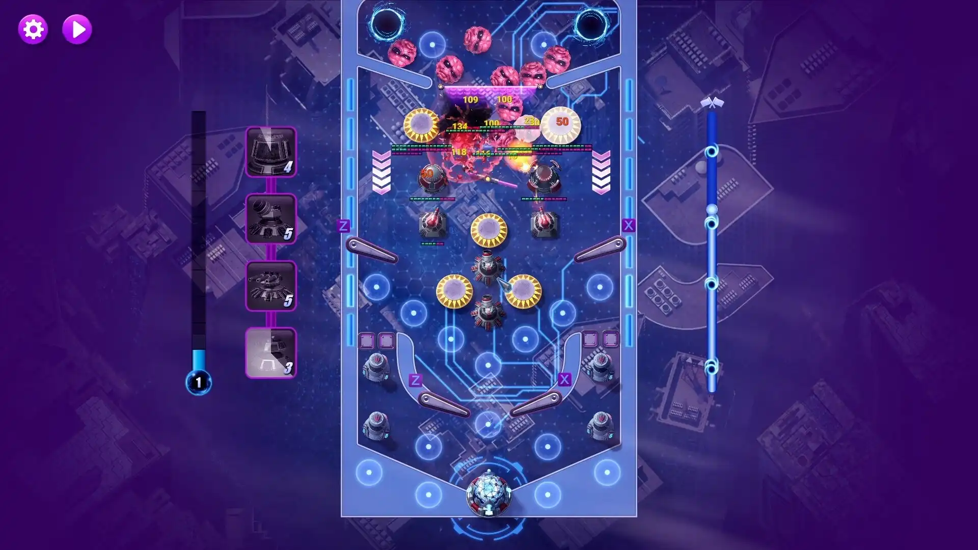 [PC]三维弹球塔防版/Bumper Blitz TD