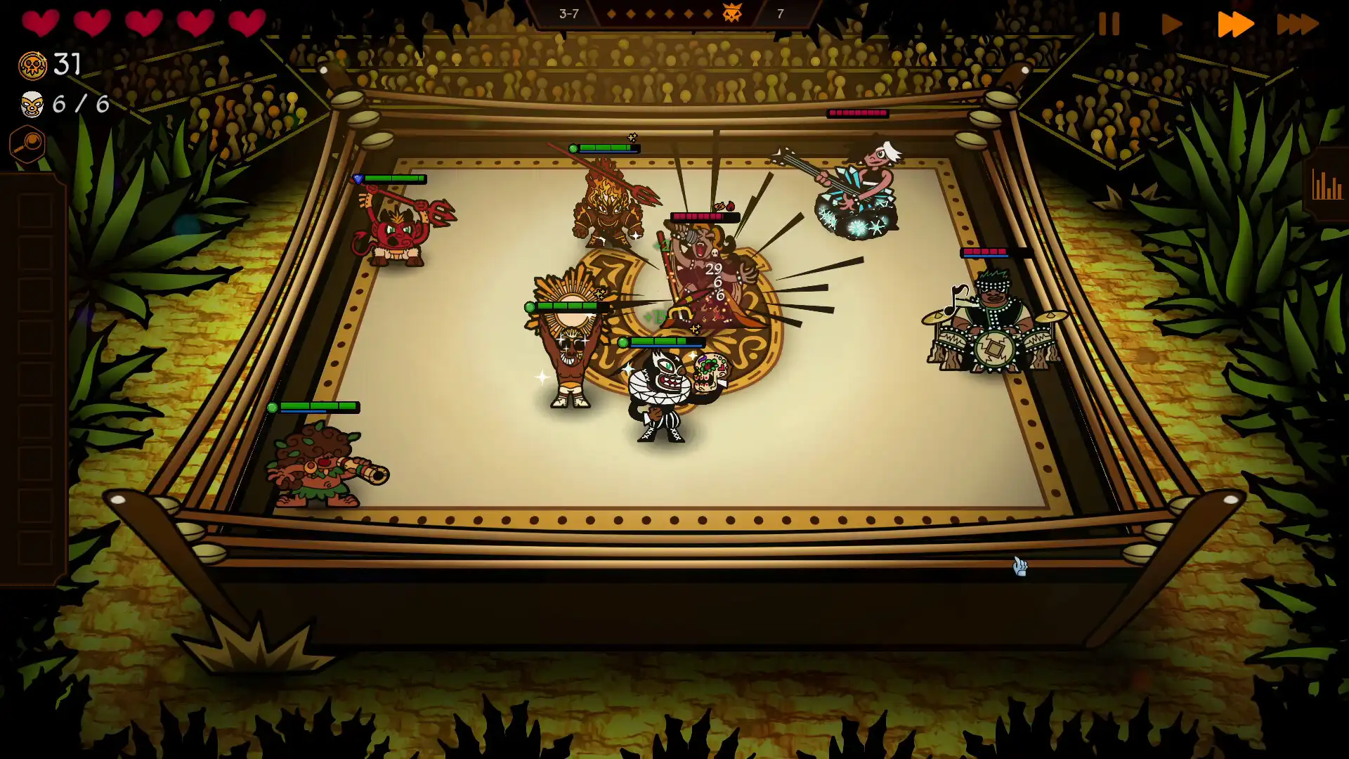 图片[1] [PC]摔跤象棋/Lucha Chess | 游戏截图