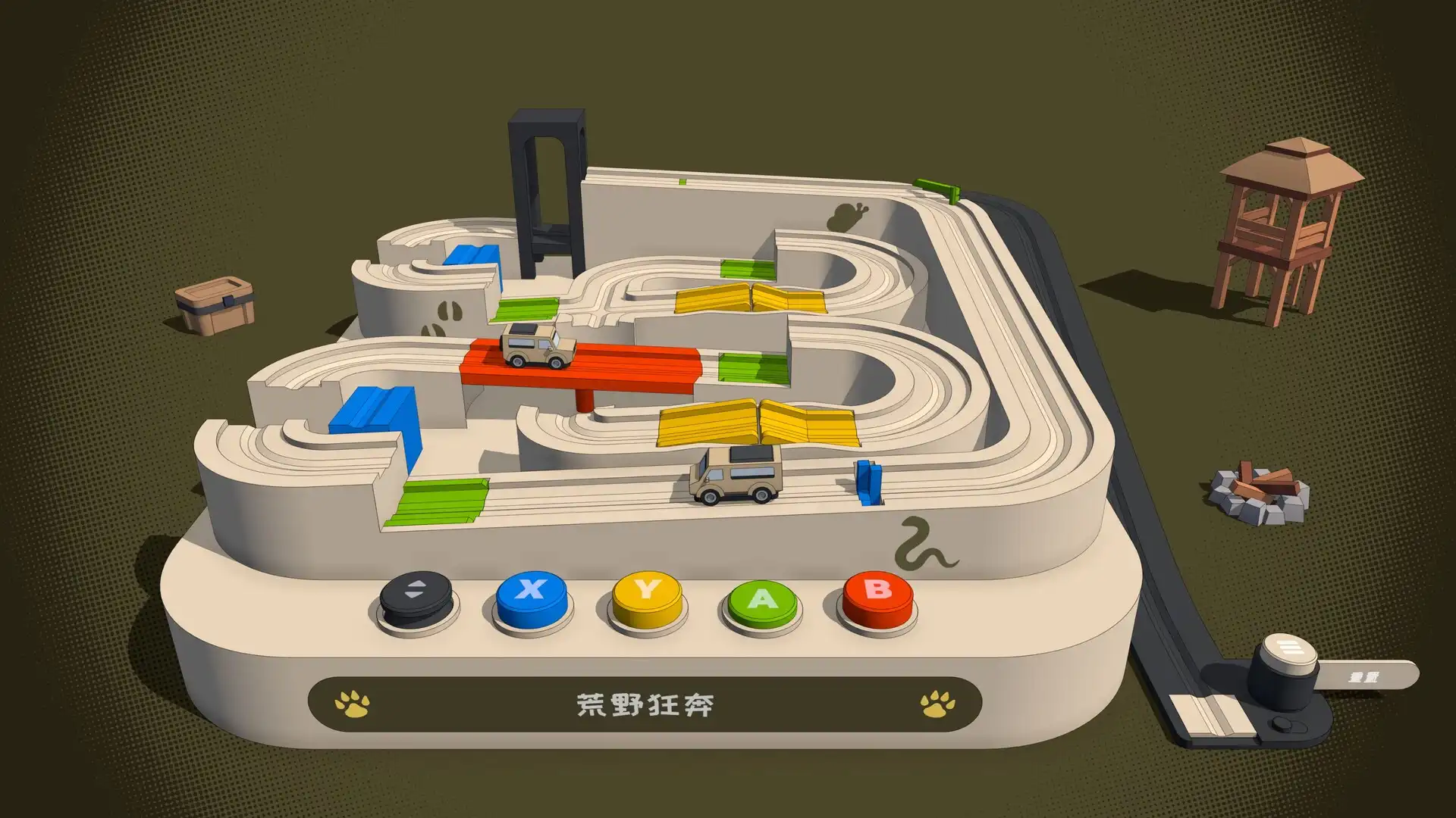 图片[2]-[PC]轨道车大冒险/Rollick N' Roll