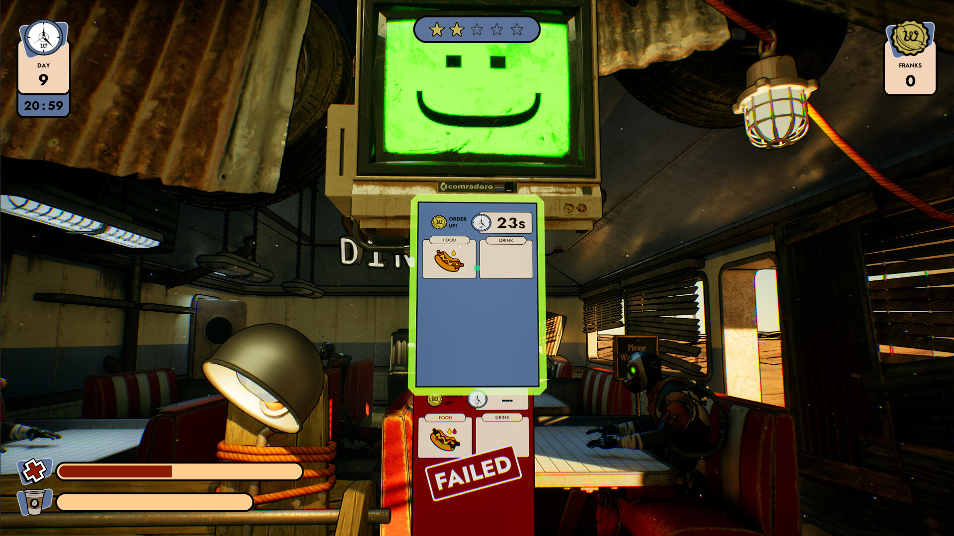 图片[4] [PC]末日餐厅/Doomsday Diner | 游戏截图