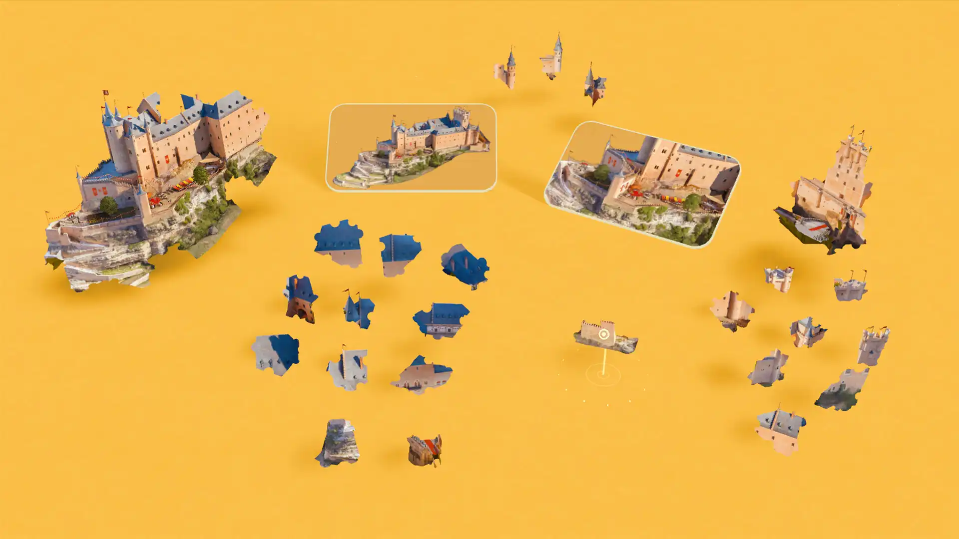 [PC]奇妙之地 – 3D 拼图模拟器/Puzzling Places – 3D Jigsaw Sim