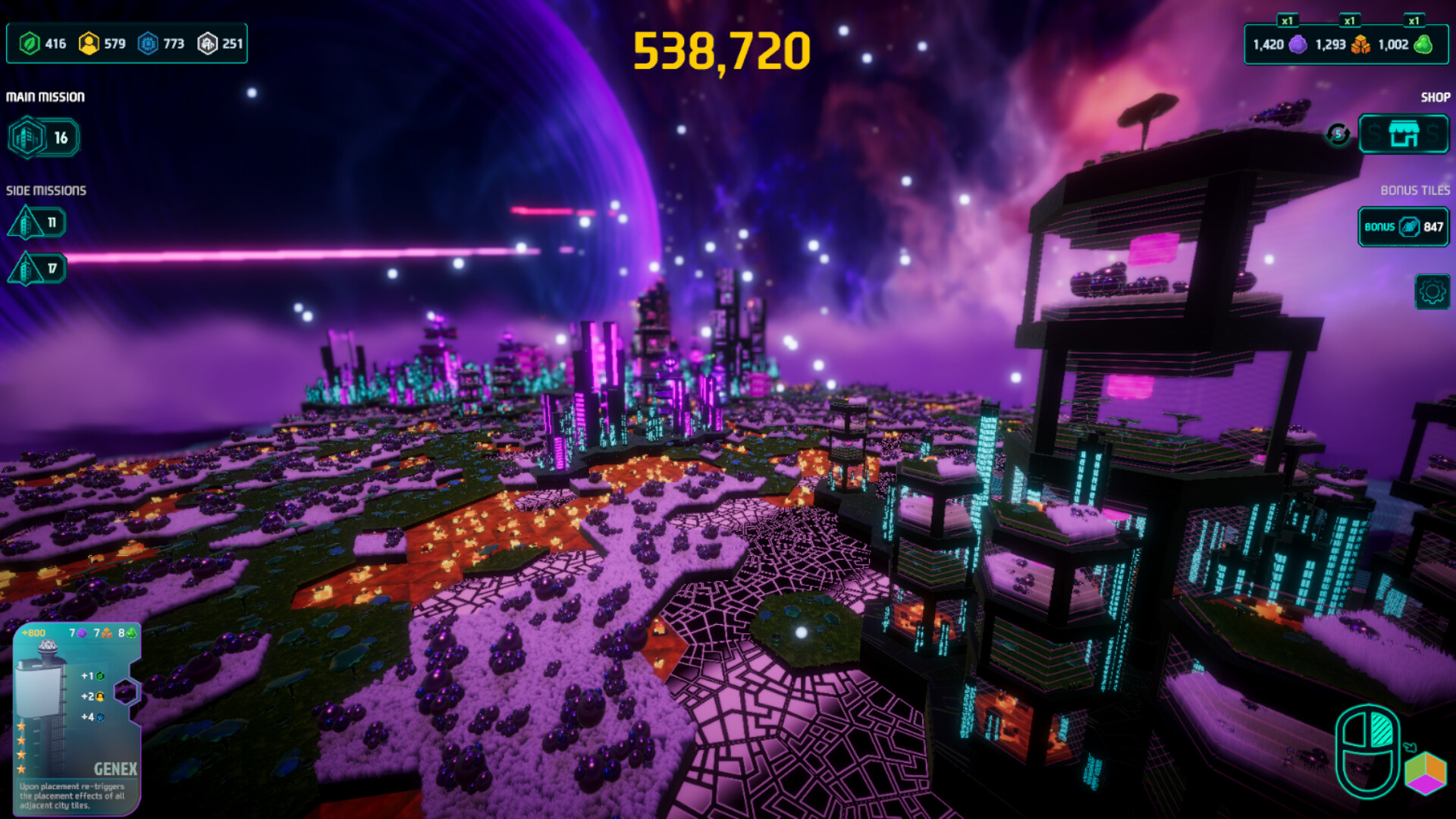 图片[1] [PC]六角石/Hexalith | 游戏截图
