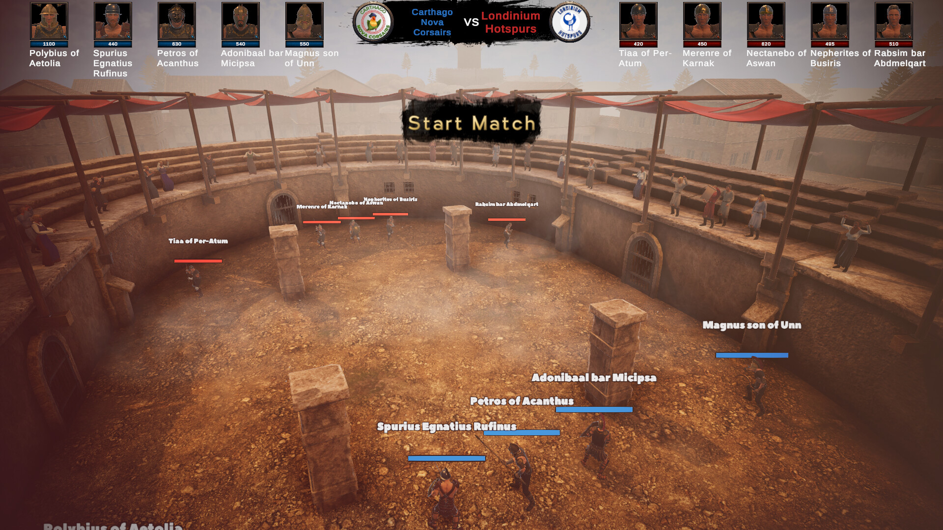 图片[5] [PC]伟大角斗士学院：角斗士管理模拟器/Ludus Magnatus: Gladiator Manager Simulator | 游戏截图