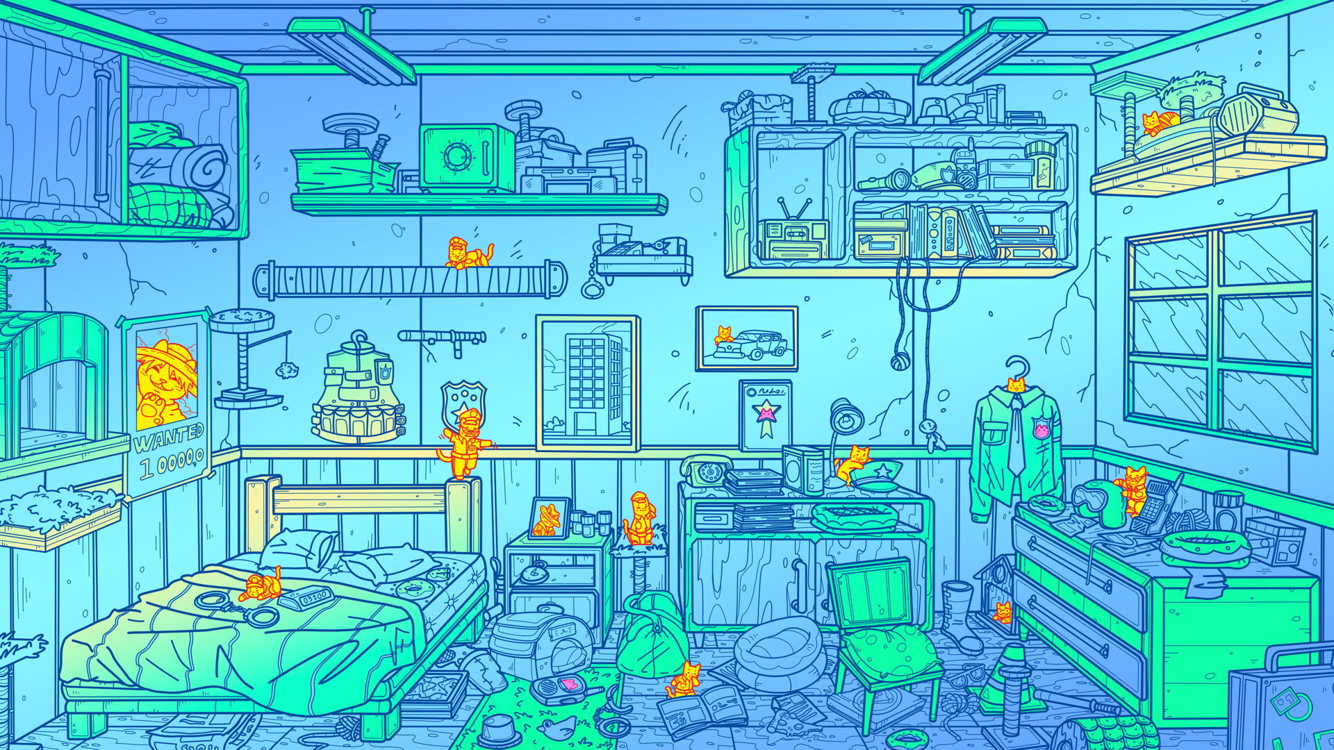 图片[5] [PC]满屋猫咪/Flats Full of Cats                            新游发布 | 游戏截图