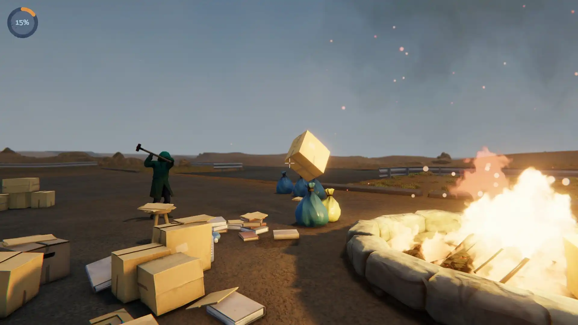 图片[2] [PC]火坑：把东西扔进火里/Fire Pit: Throw Things Into The Fire | 游戏截图