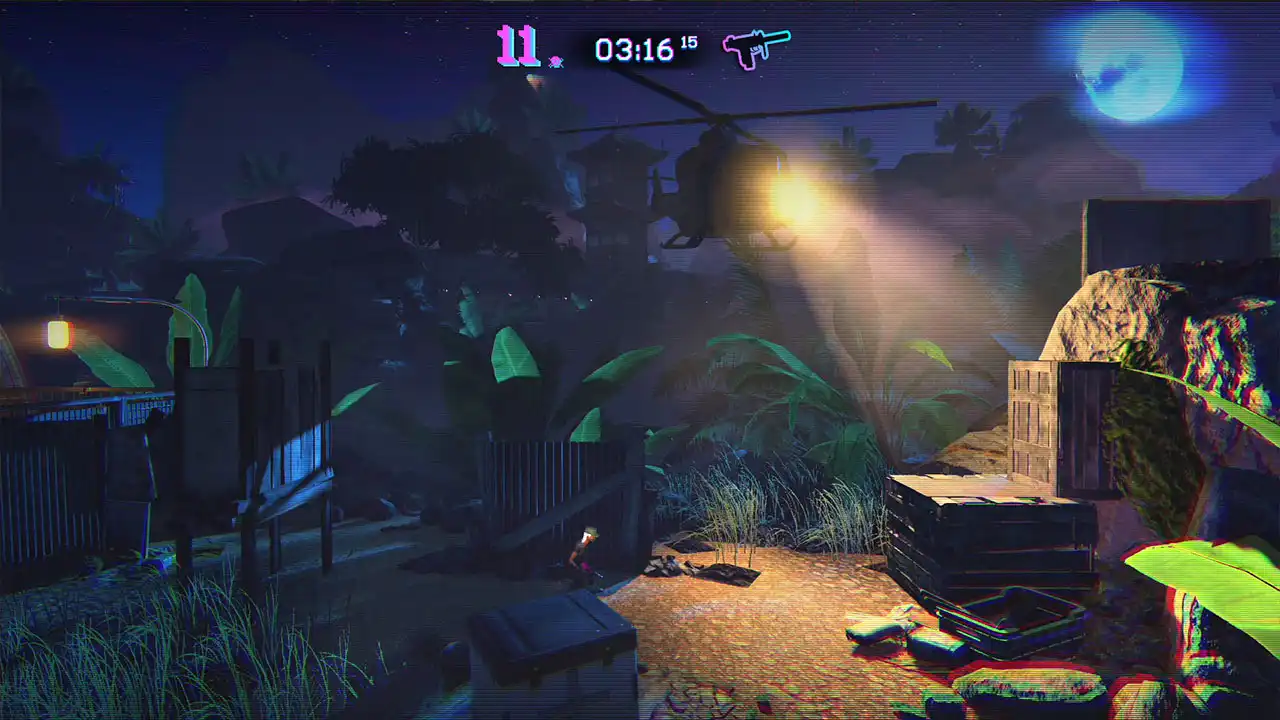 图片[2] [PC]特技摩托：血龙/Trials of the Blood Dragon | 游戏截图