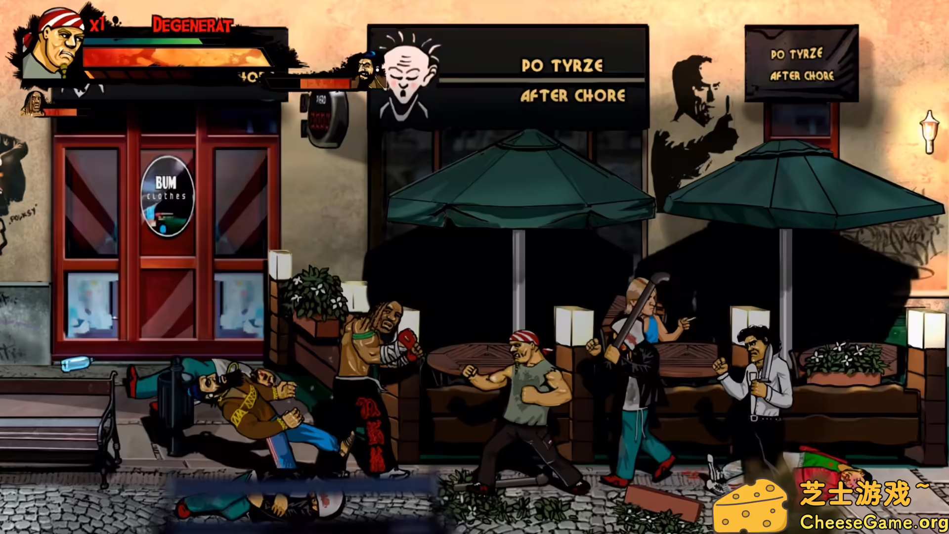 图片[1] [PC]瘦子和弗兰科：暴力的拳头/Skinny & Franko: Fists of Violence | 学习版单机游戏免费下载