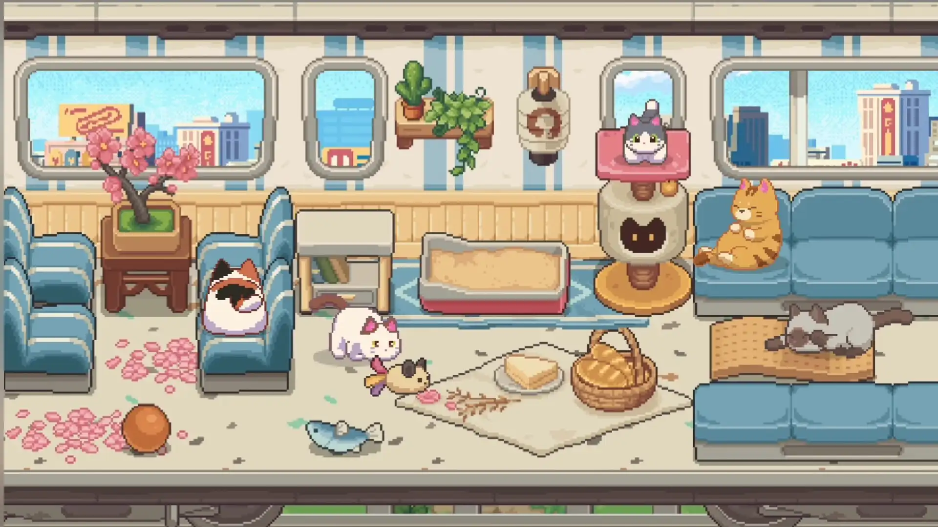 图片[3] [PC]猫咪列车长/Neko Station | 游戏截图