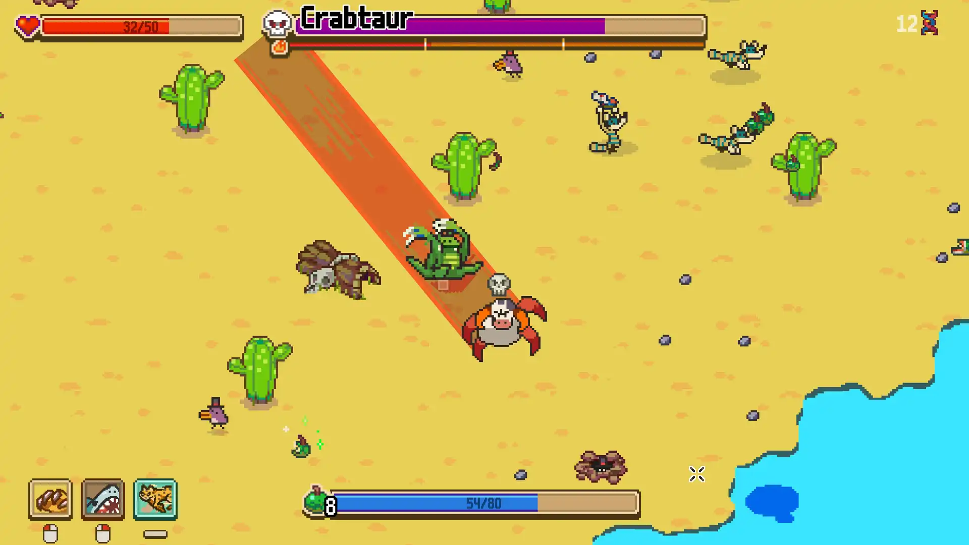 图片[2]-[PC]万物皆可蟹：动物进化/Everything is Crab: The Animal Evolution Roguelite