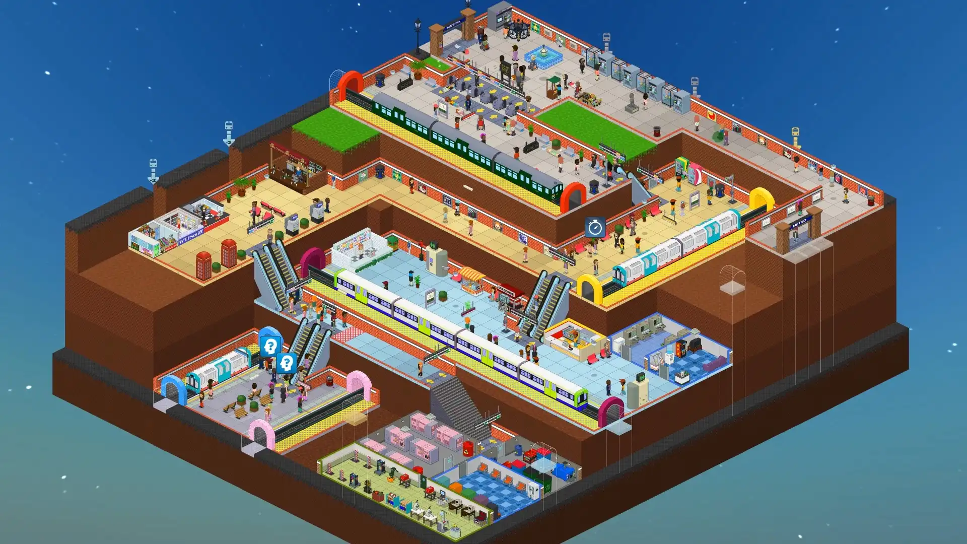 图片[3]-[PC]通勤地铁战/Overcrowd