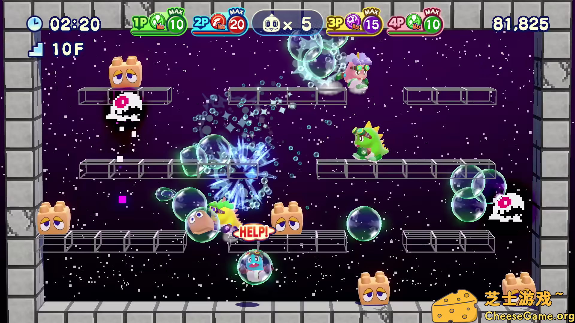 [PC]泡泡龙4伙伴 头骨怪与创意工坊/Bubble Bobble 4 Friends