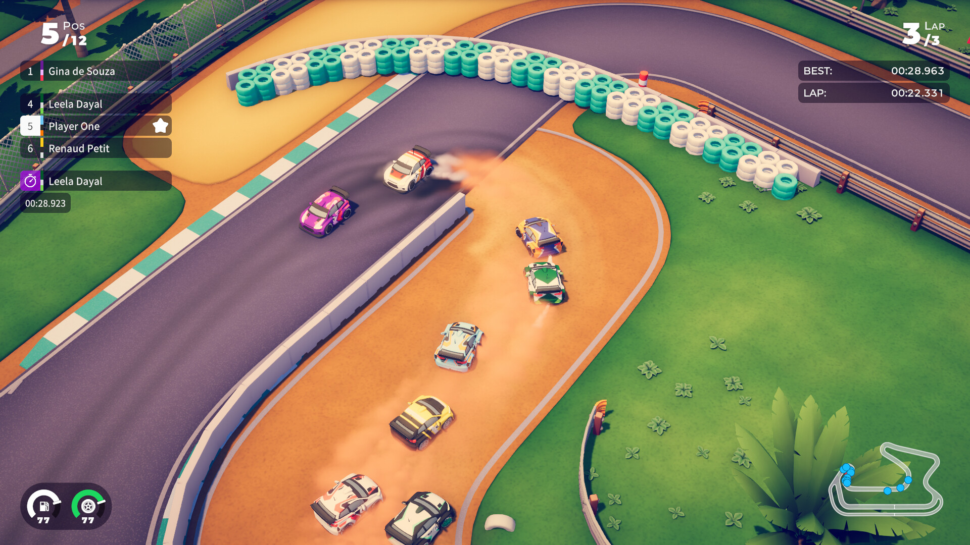 图片[6] [PC]环道巨星/巡回赛超级明星/Circuit Superstars/支持网络联机 | 游戏截图