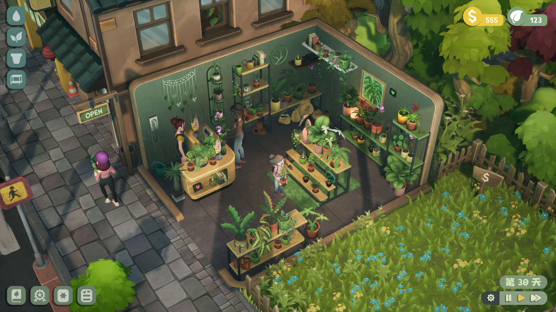 图片[1] [PC]绿植小筑/Leafy Corner | 游戏截图