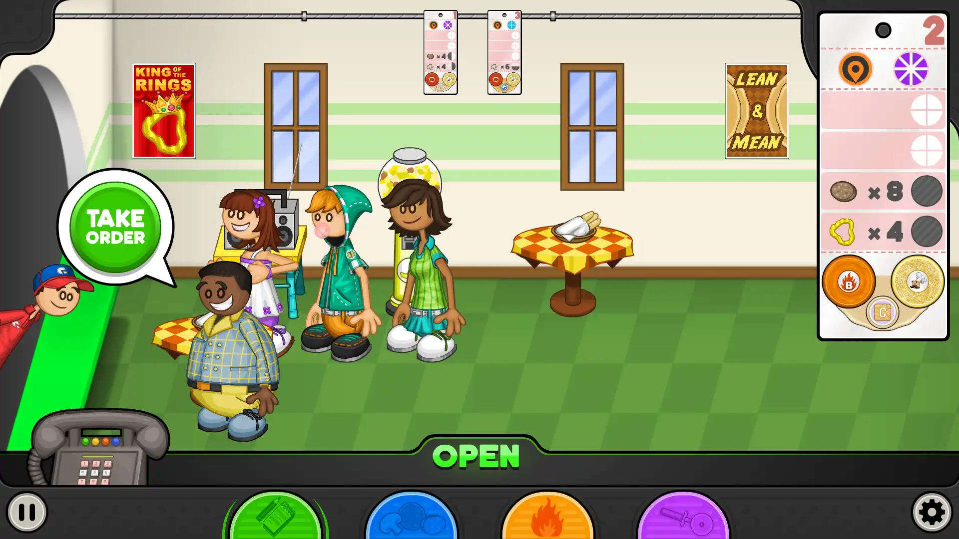 图片[4] [PC]爸爸披萨店豪华版/Papa\'s Pizzeria Deluxe | 游戏截图