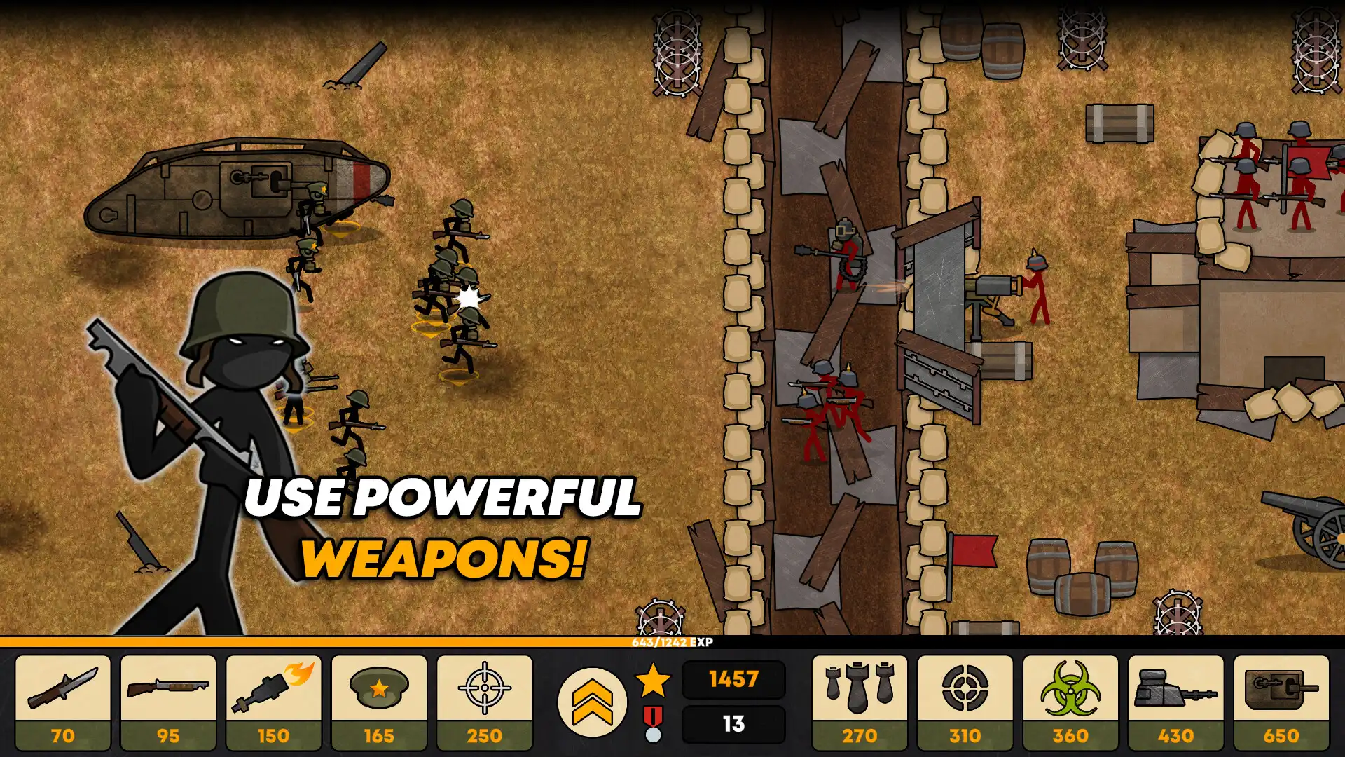 图片[2]-[PC]火柴人战壕/Stickman Trenches