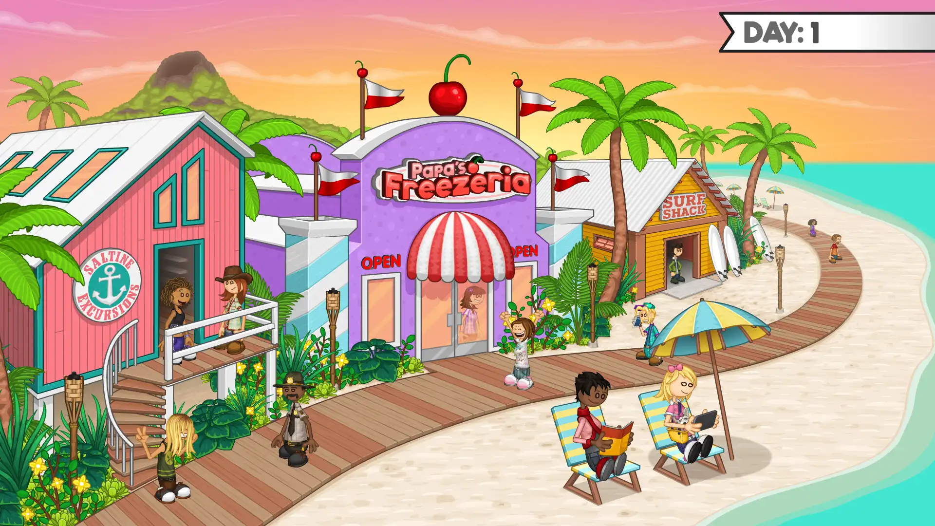 [PC]老爹冻品店/Papa\’s Freezeria Deluxe