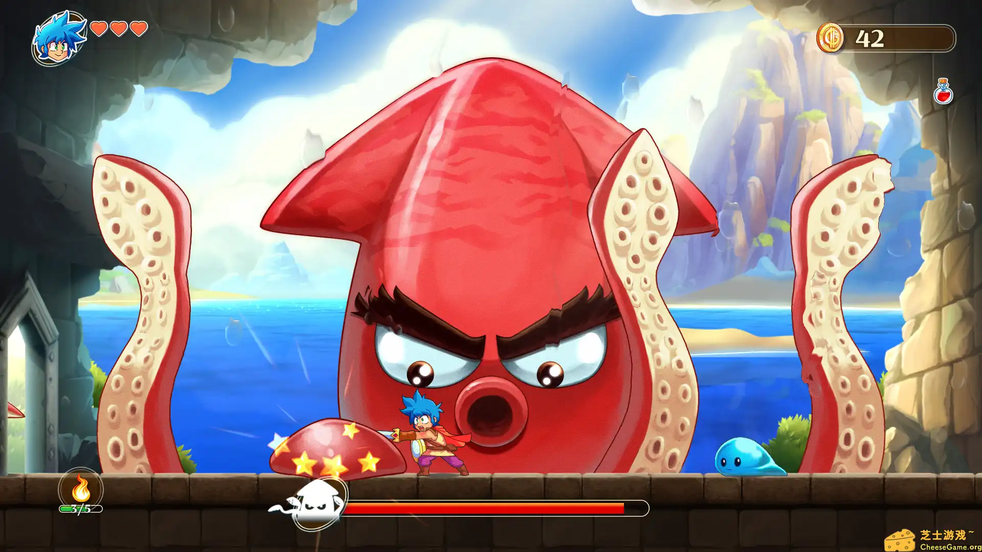 [PC]怪物男孩和诅咒王国/Monster Boy and the Cursed Kingdom