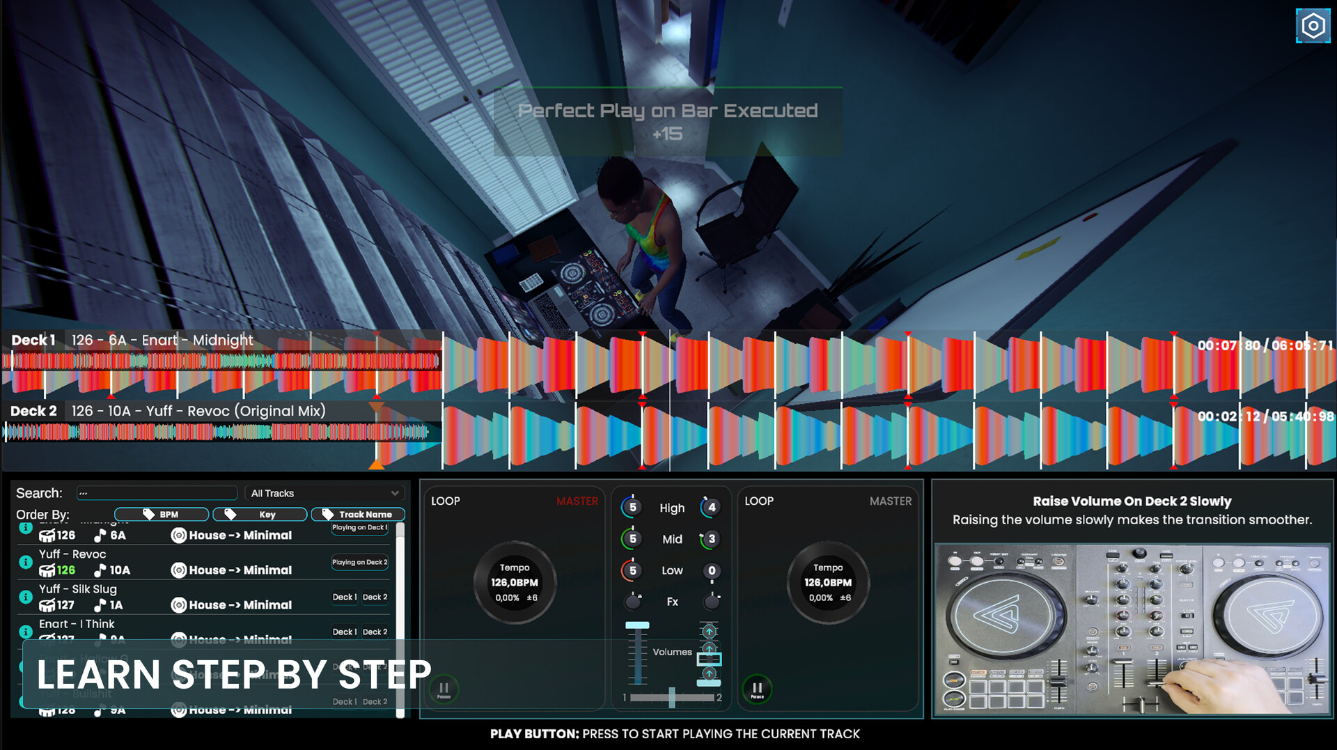 图片[1] [PC]DJ Life Simulator：学习真正的DJ技巧/DJ Life Simulator: From Your Bedroom to the Mainstage | 游戏截图