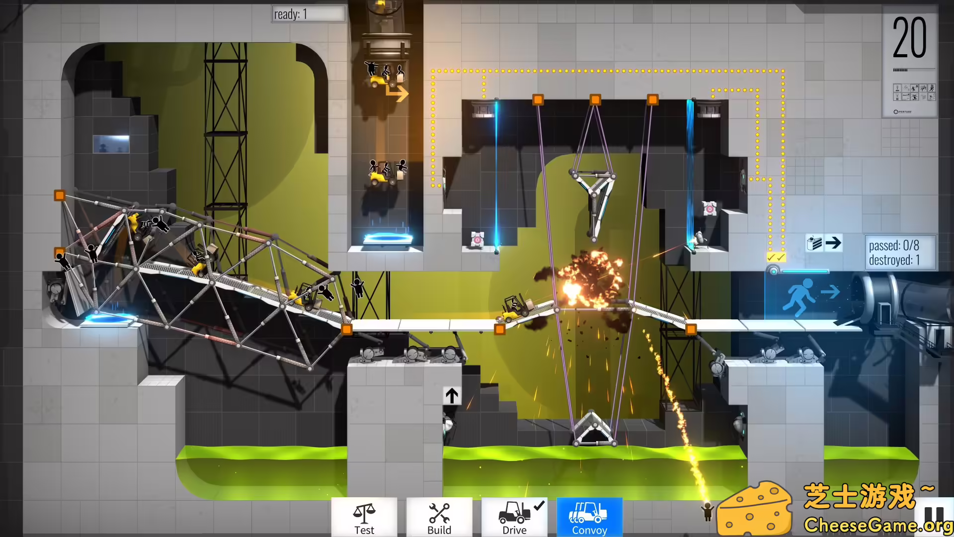 图片[6] [PC]桥梁工程师传送门/Bridge Constructor Portal | 学习版单机游戏免费下载