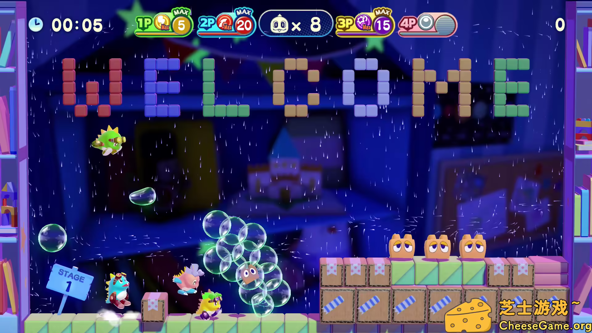 [PC]泡泡龙4伙伴 头骨怪与创意工坊/Bubble Bobble 4 Friends
