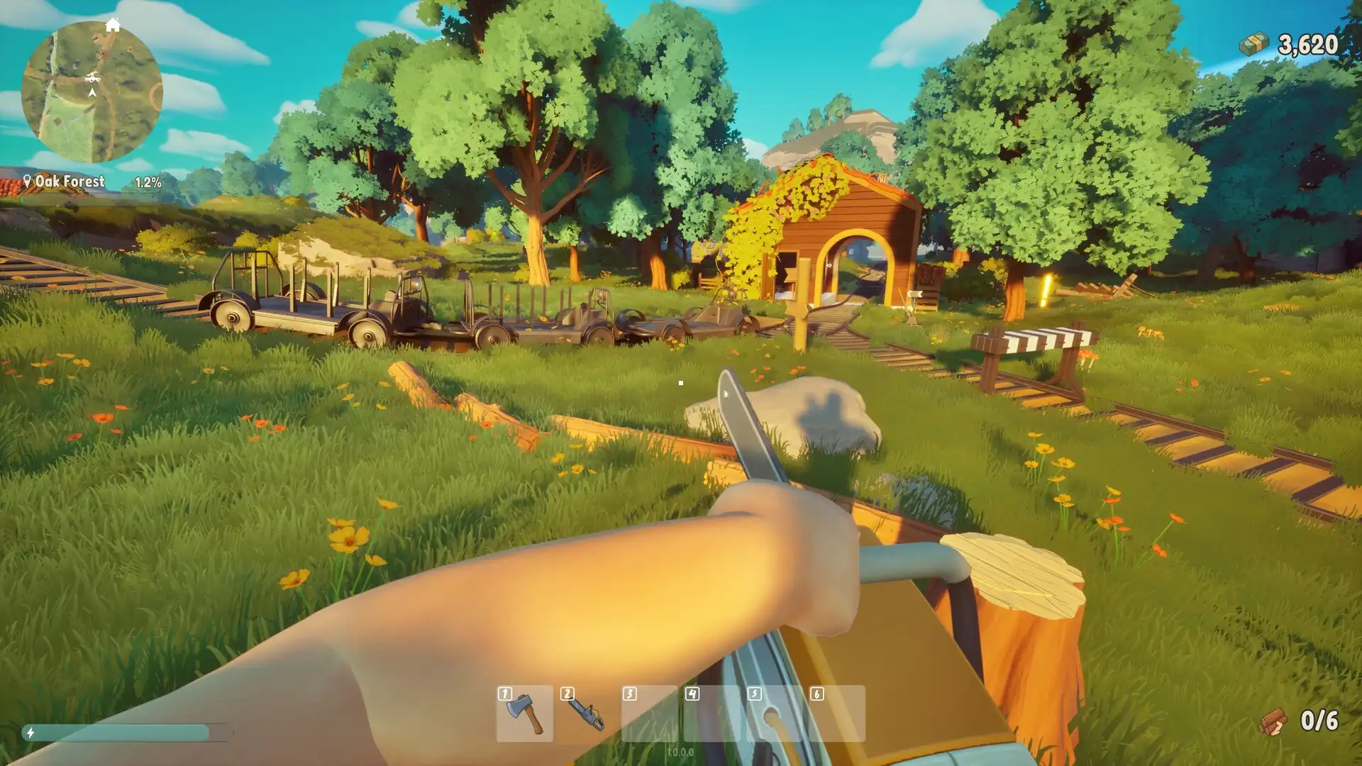 图片[5] [PC]一款关于砍树的游戏/A Game About Chopping Trees | 游戏截图