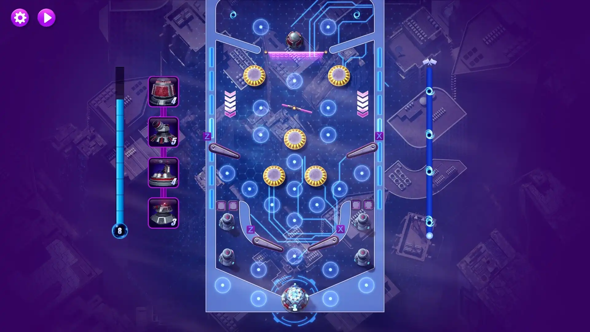 图片[3]-[PC]三维弹球塔防版/Bumper Blitz TD