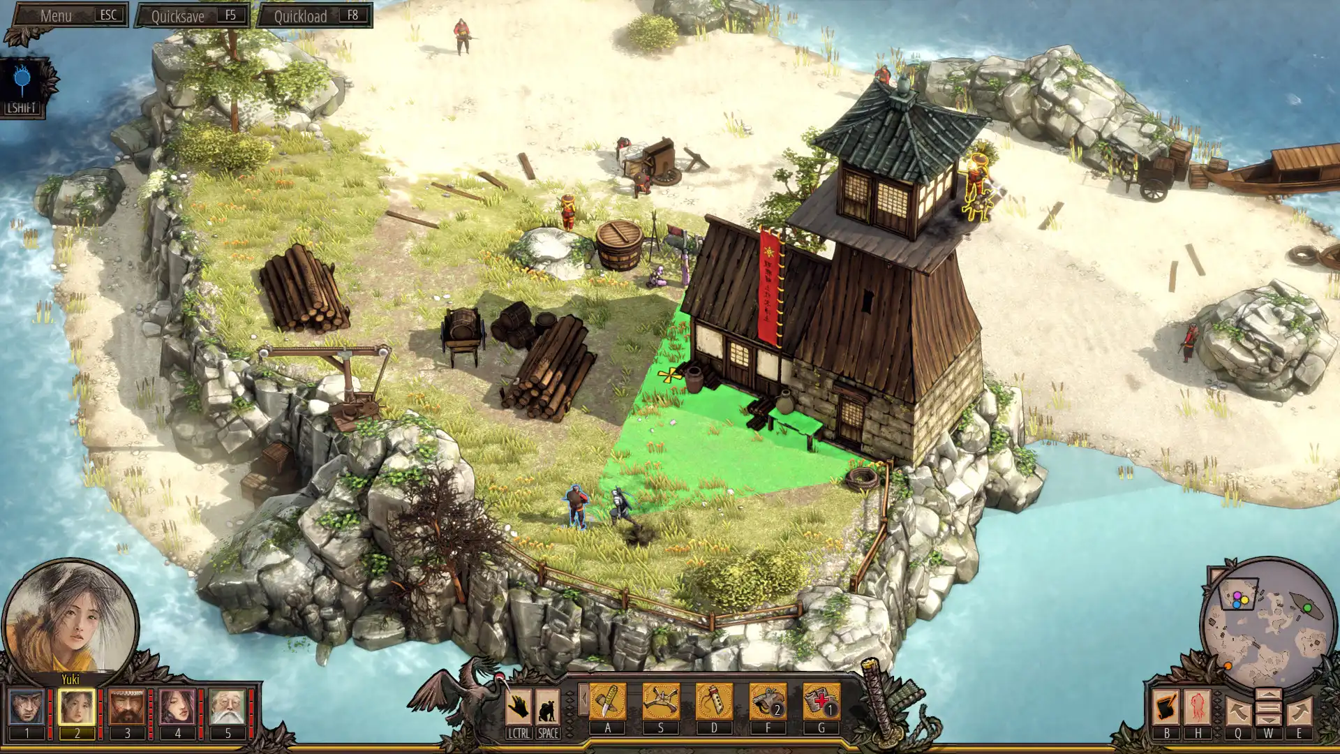 图片[2]-[PC]影子战术：将军之刃-爱子的选择/Shadow Tactics: Blades of the Shogun - Aiko's Choice